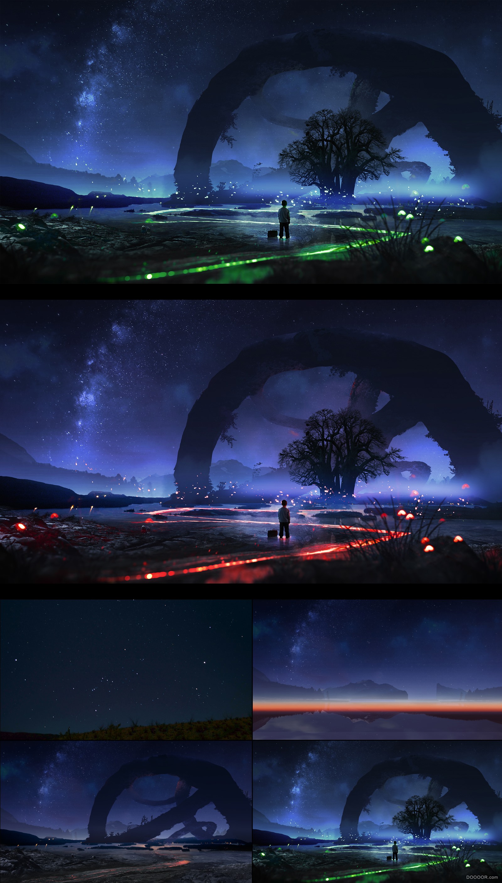 克罗地亚Martina Stipan梦幻插画风格风景合成作品 [39P] 16.jpg