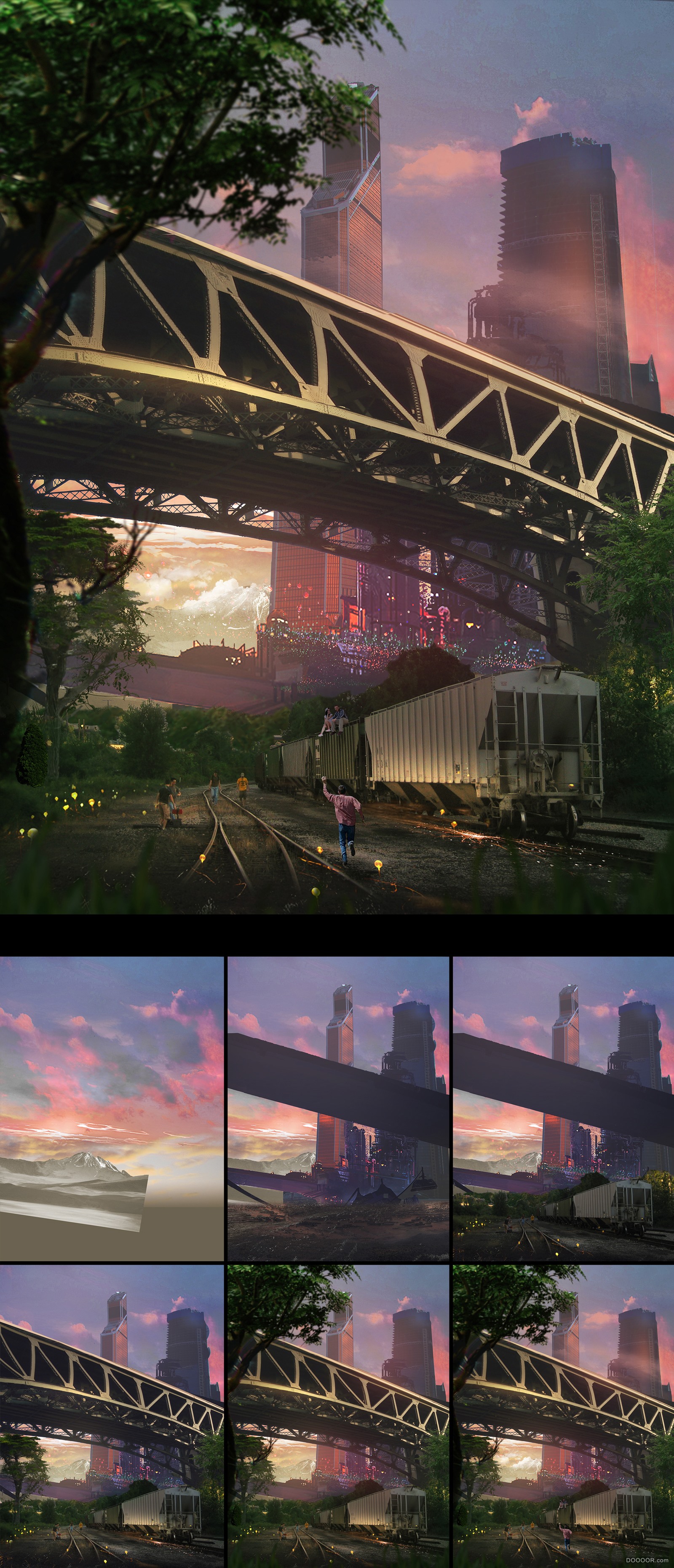 克罗地亚Martina Stipan梦幻插画风格风景合成作品 [39P] 17.jpg