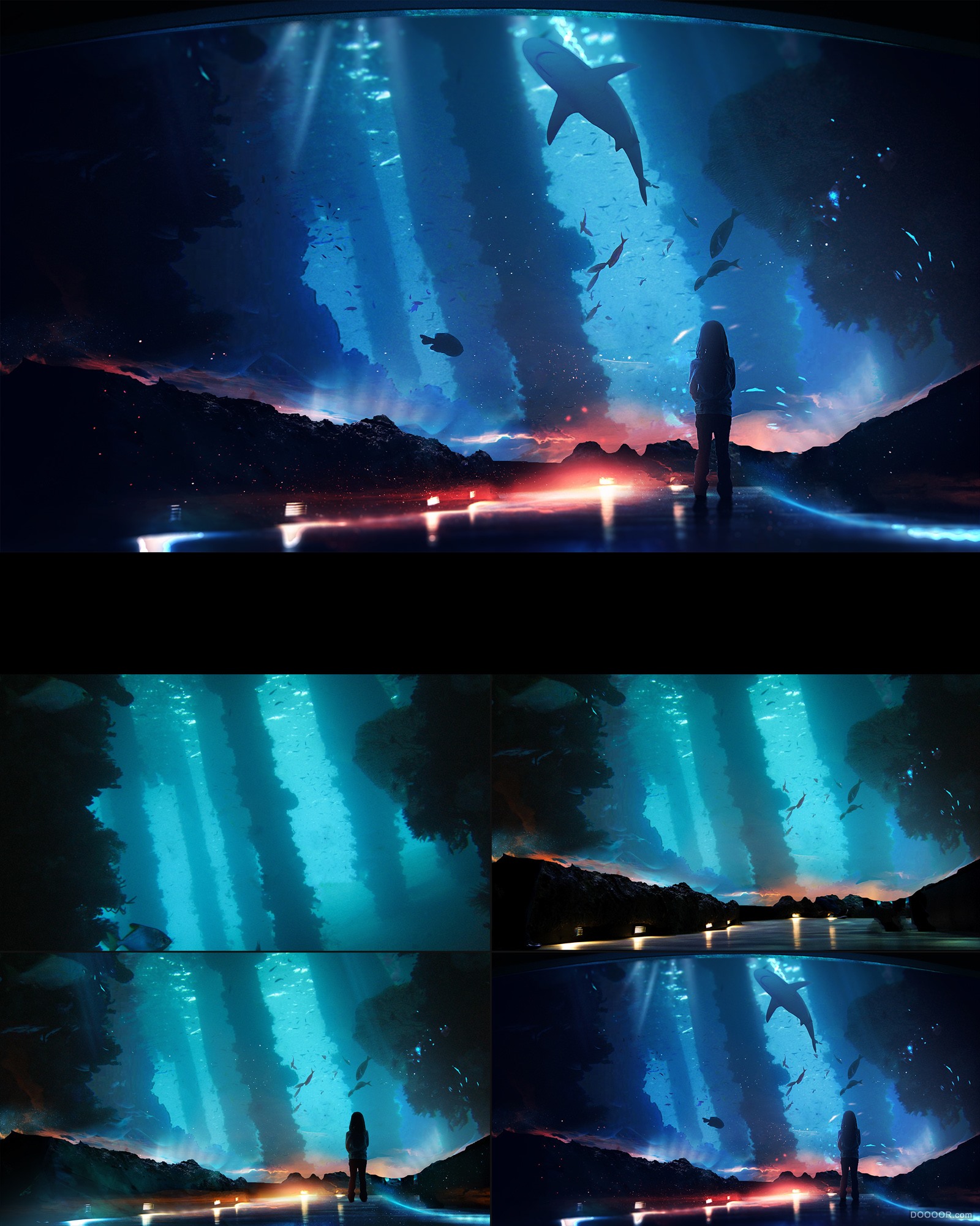 克罗地亚Martina Stipan梦幻插画风格风景合成作品 [39P] 18.jpg