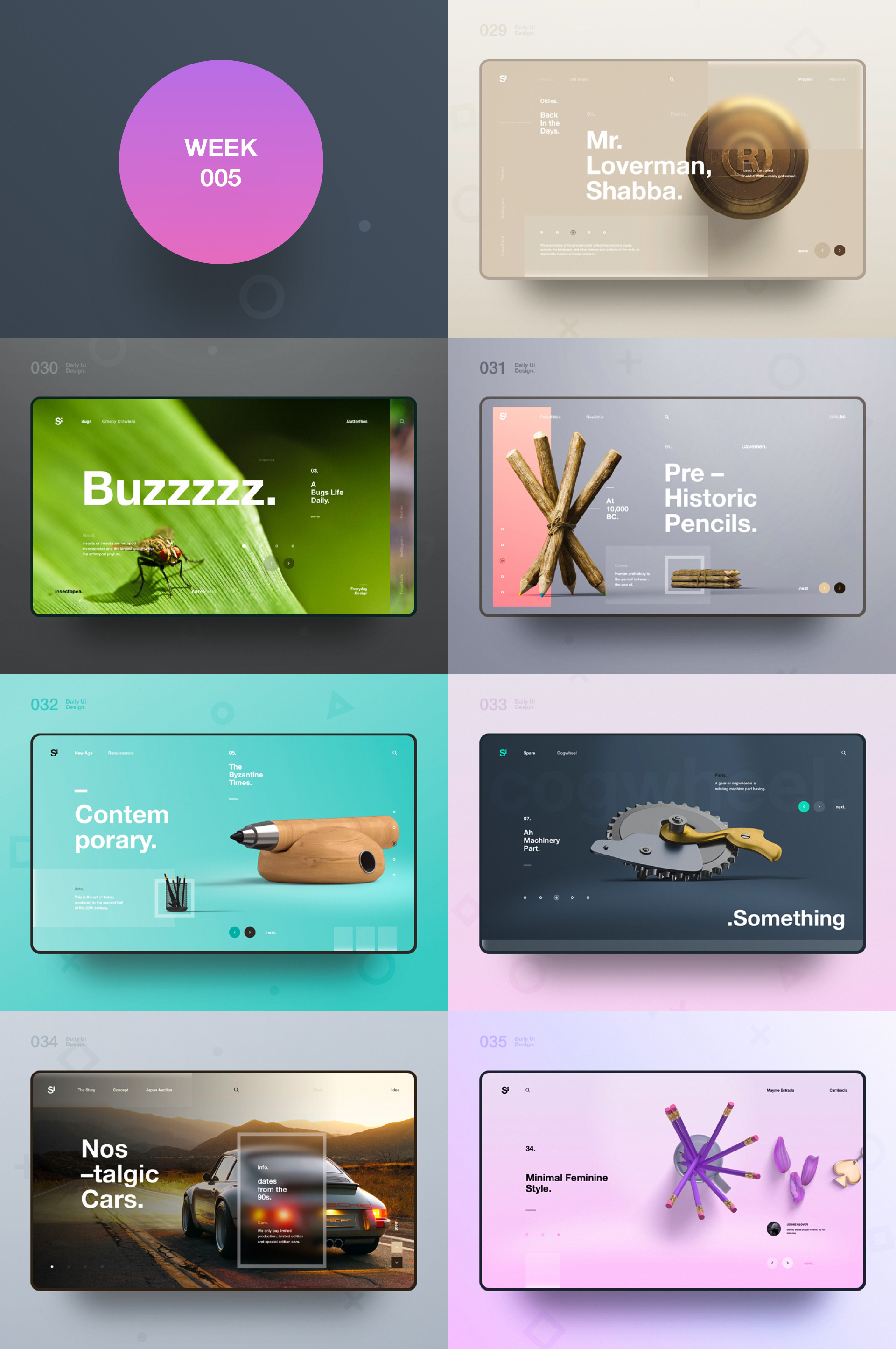 Si™ Daily Ui Design  Week 005 Collection.jpg