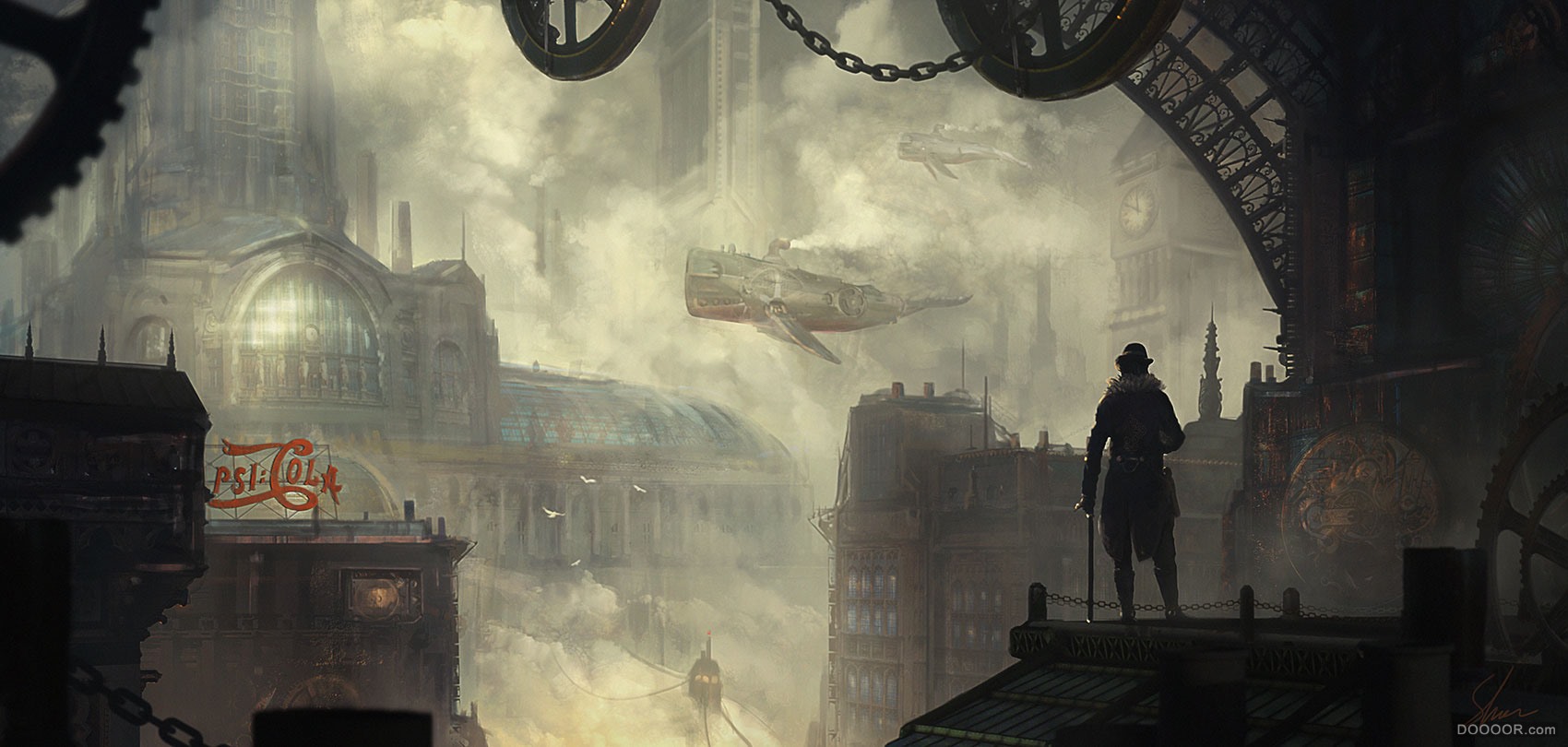法国数字艺术家Sebastien Hue硬科幻场景&amp;角色设计 [69P] 1.jpg