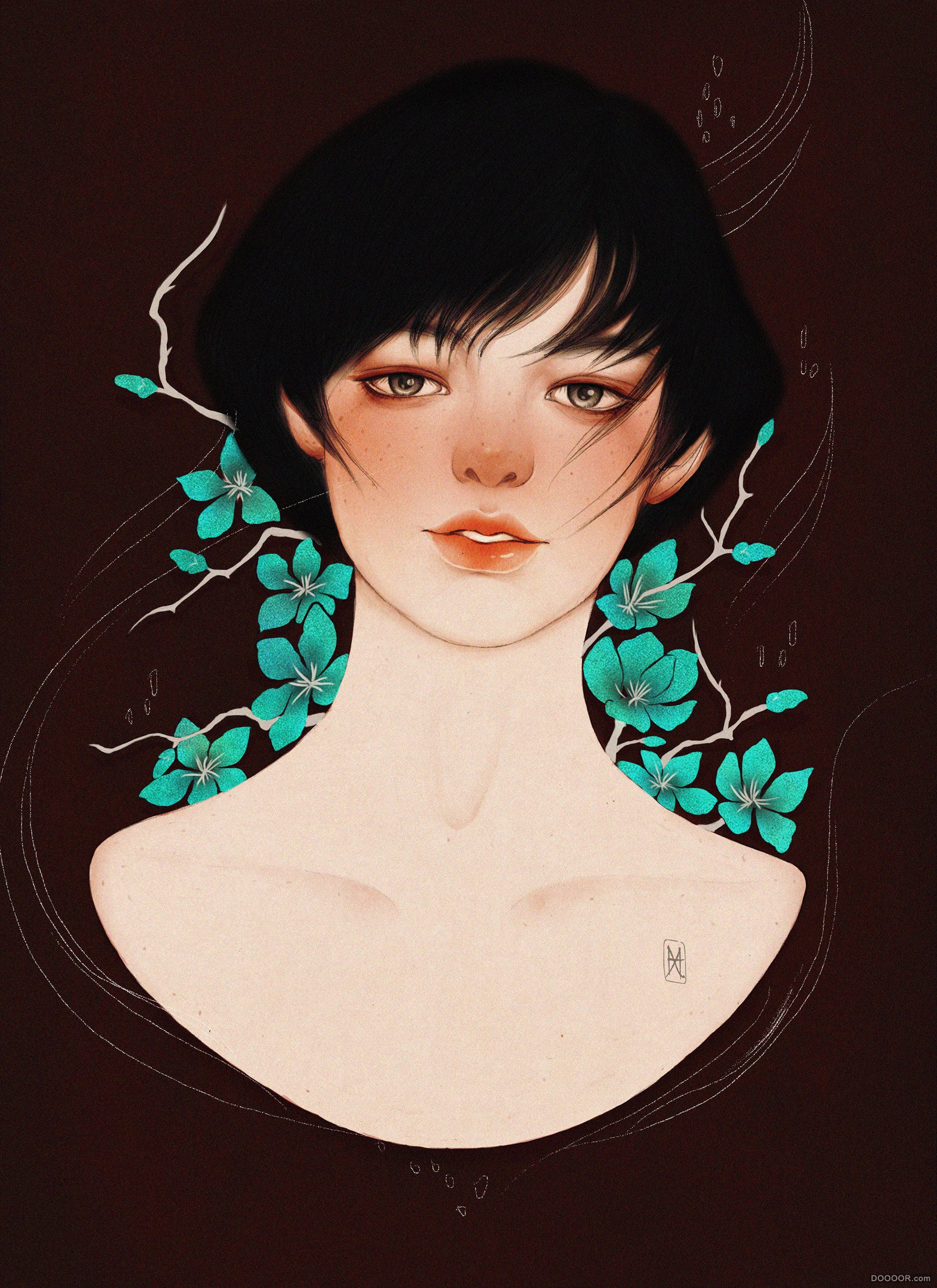济南Helen Xu唯美少女插画作品 [45P] - 7.jpg