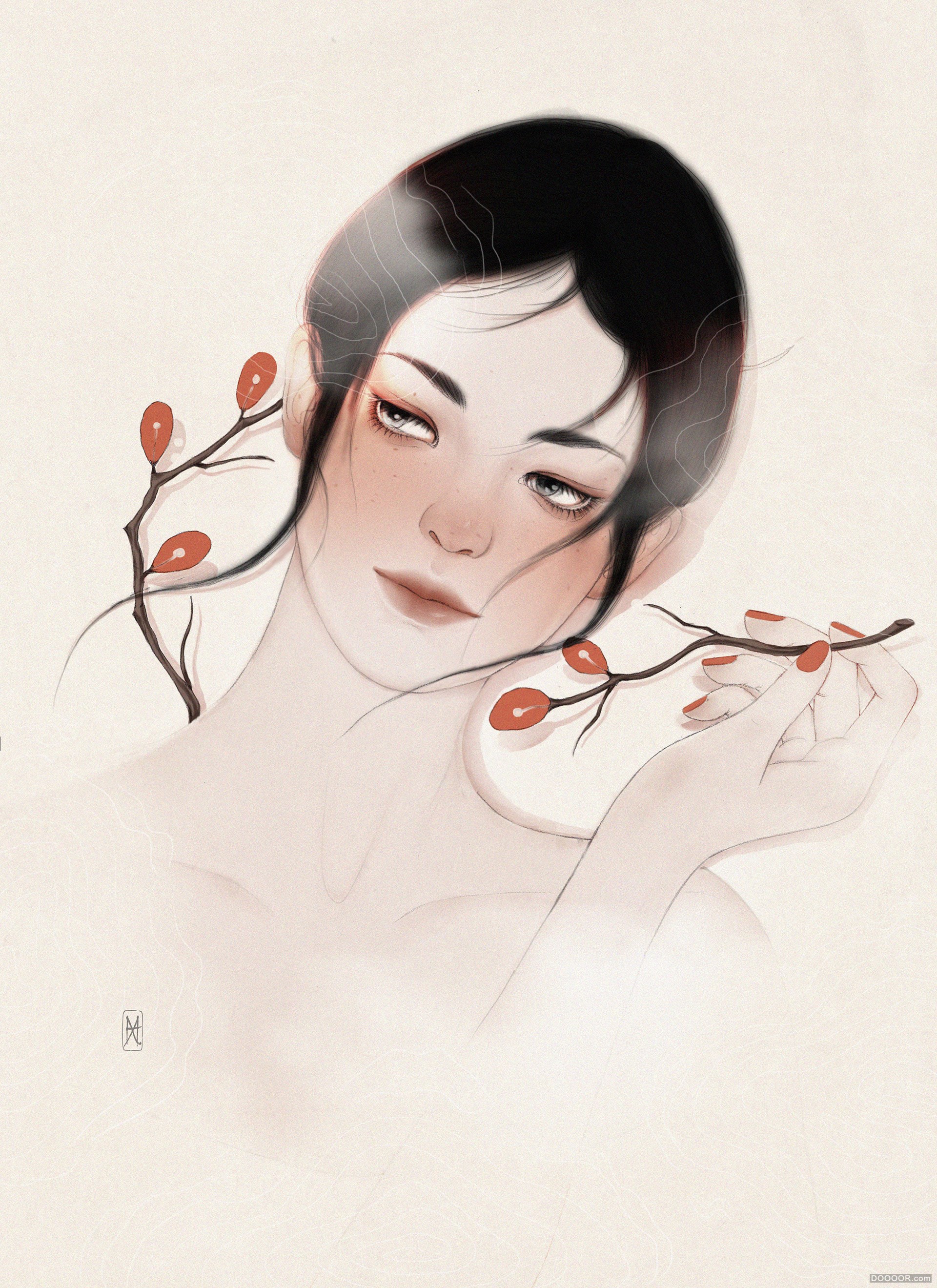 济南Helen Xu唯美少女插画作品 [45P] - 8.jpg