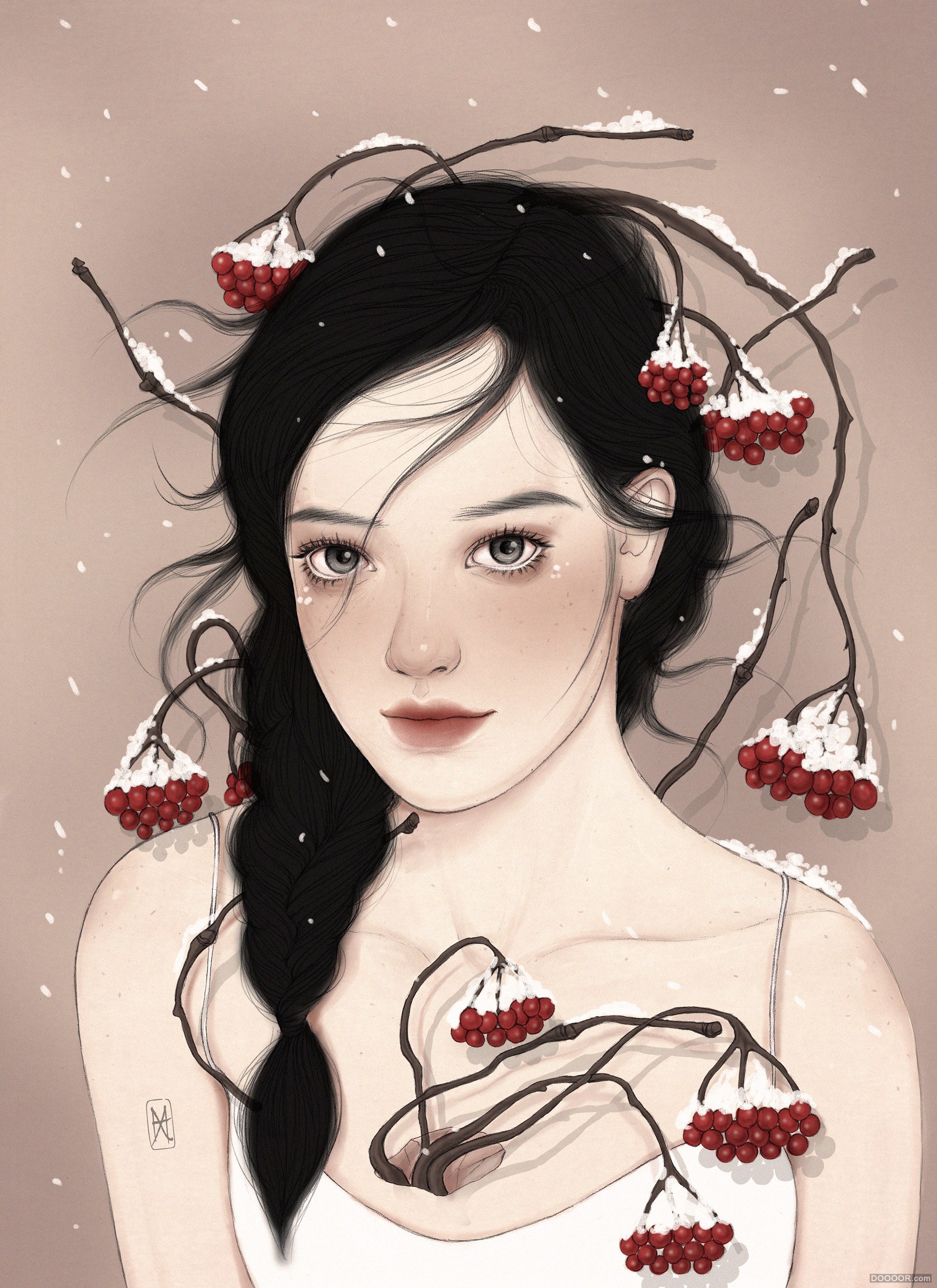 济南Helen Xu唯美少女插画作品 [45P] - 11.jpg