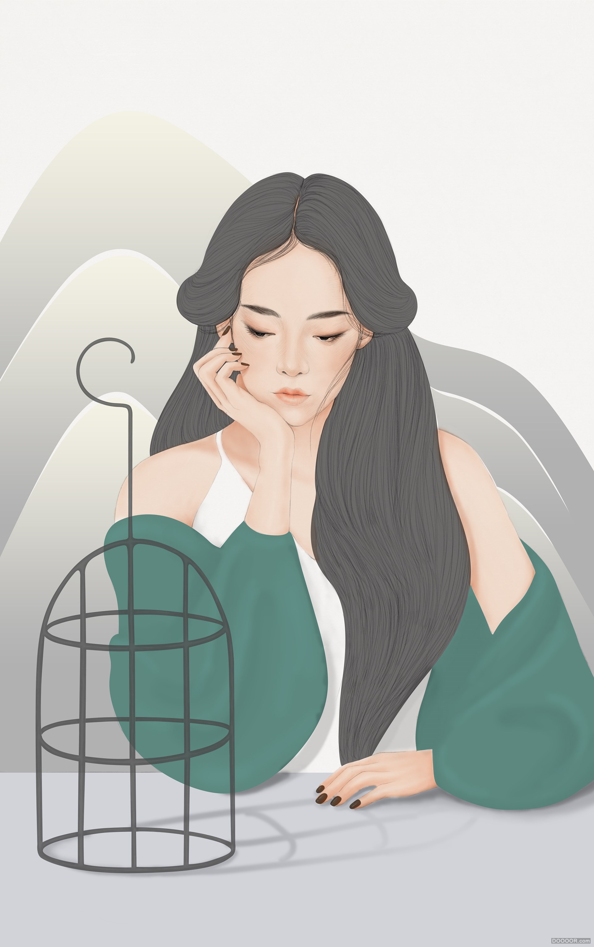 济南Helen Xu唯美少女插画作品 [45P] - 16.jpg