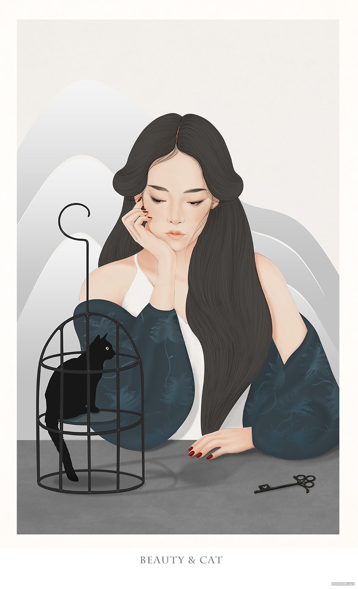 济南Helen Xu唯美少女插画作品 [45P] - 17.jpg