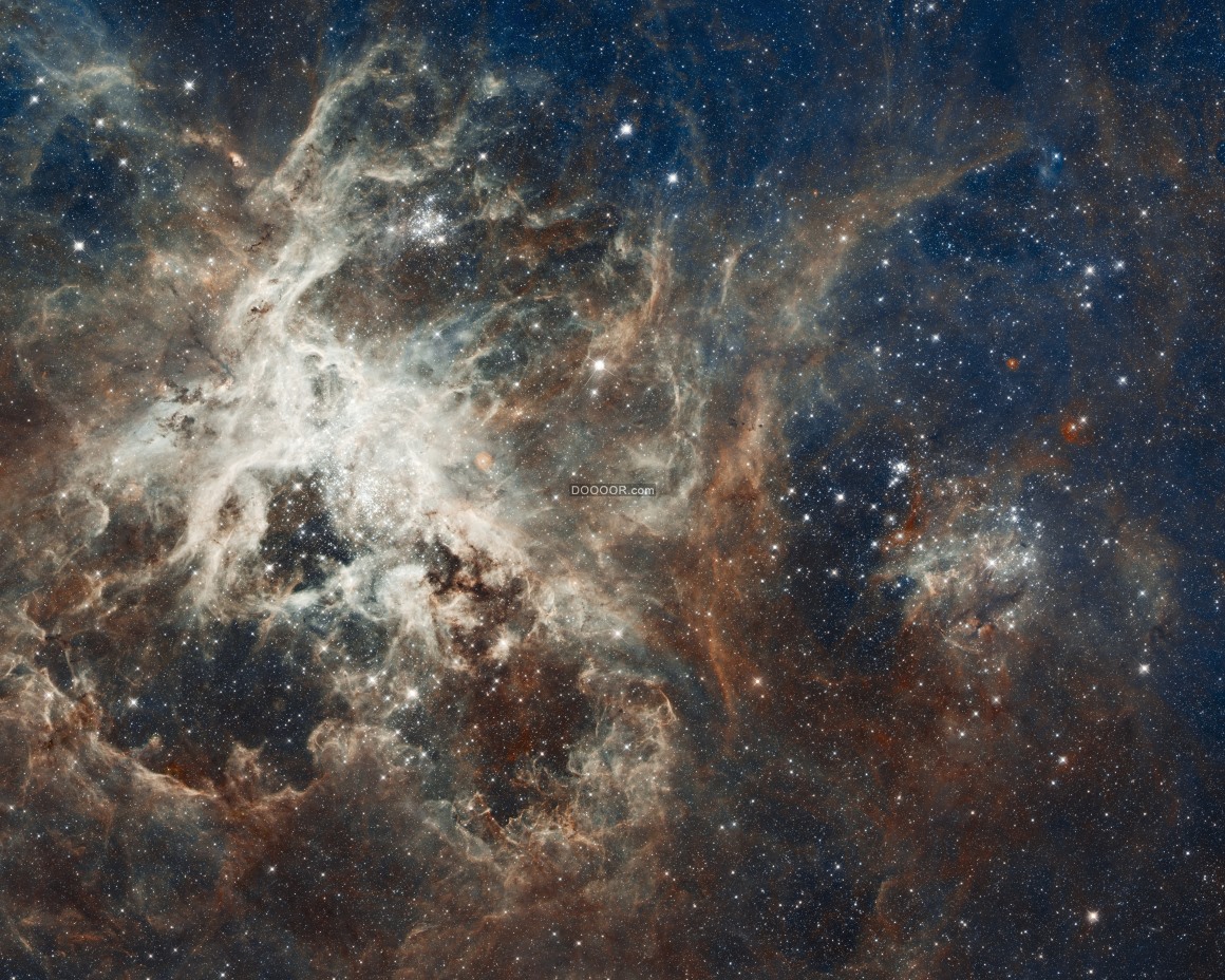02267_自然风景素材设计深邃的宇宙星空中无数星星构成妙曼美丽的白色星云景观.jpg.jpg