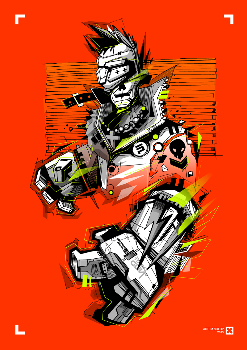 瑞典艺术家Artem Solop棱角线条插画&amp;概念草图 [102P] 77.png