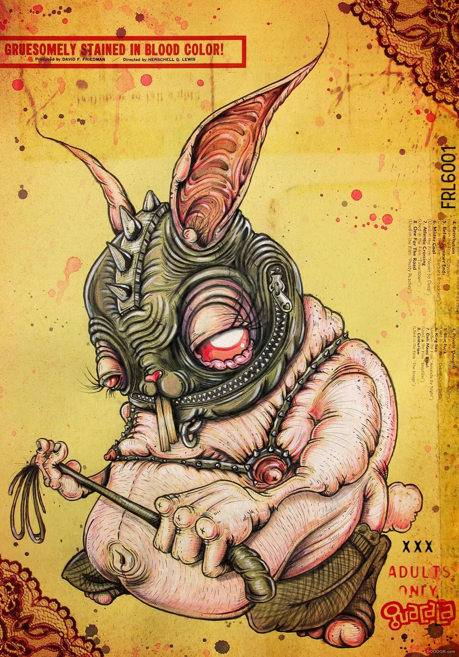 哥伦比亚Guacala illustration Studio怪物感T恤风格插画作品 [48P] (1).jpg