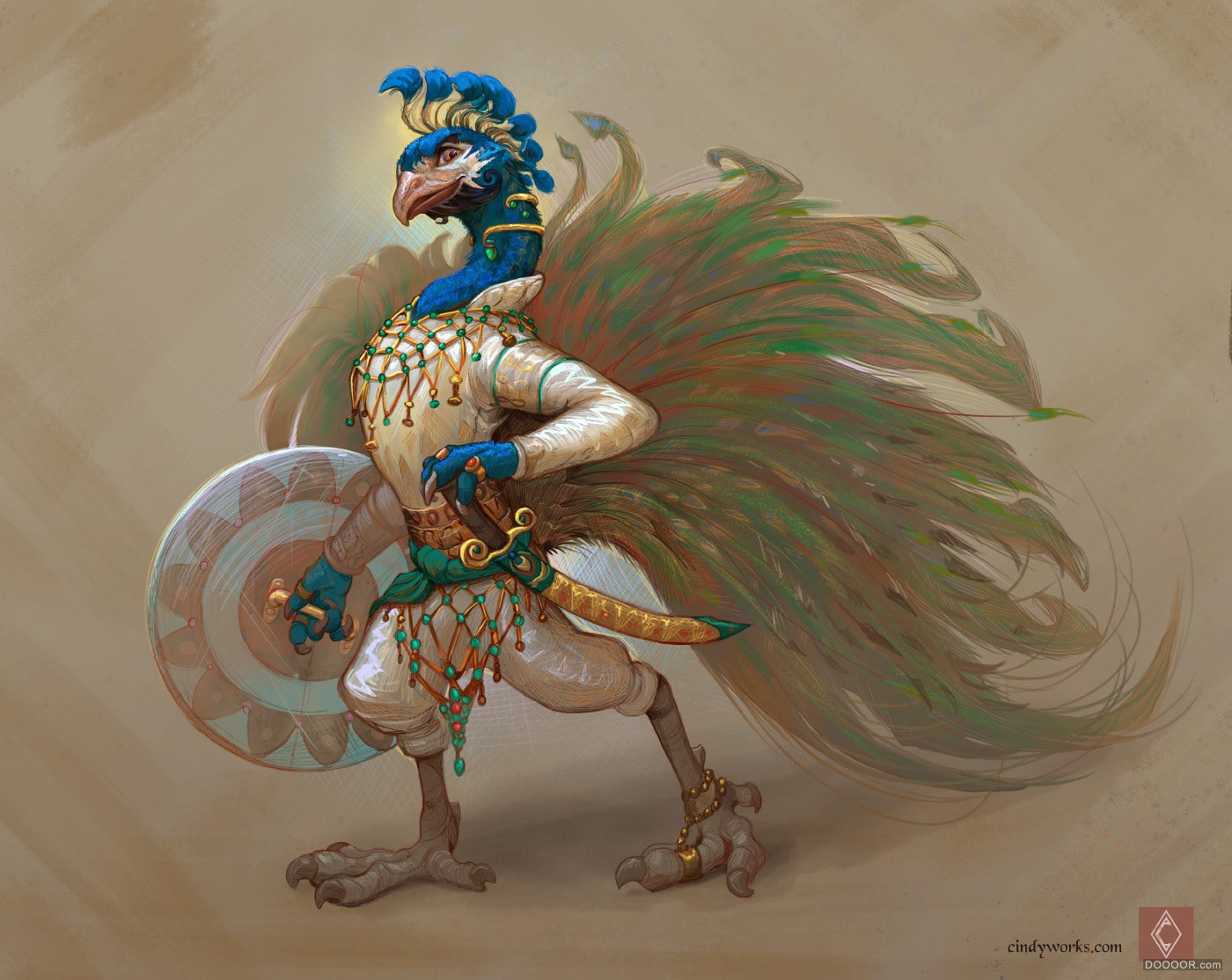 巴西Cindy Avelino动物武士角色设定 [92P] 42.jpg