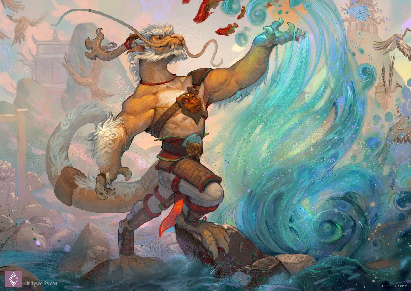 巴西Cindy Avelino动物武士角色设定 [92P] 44.jpg