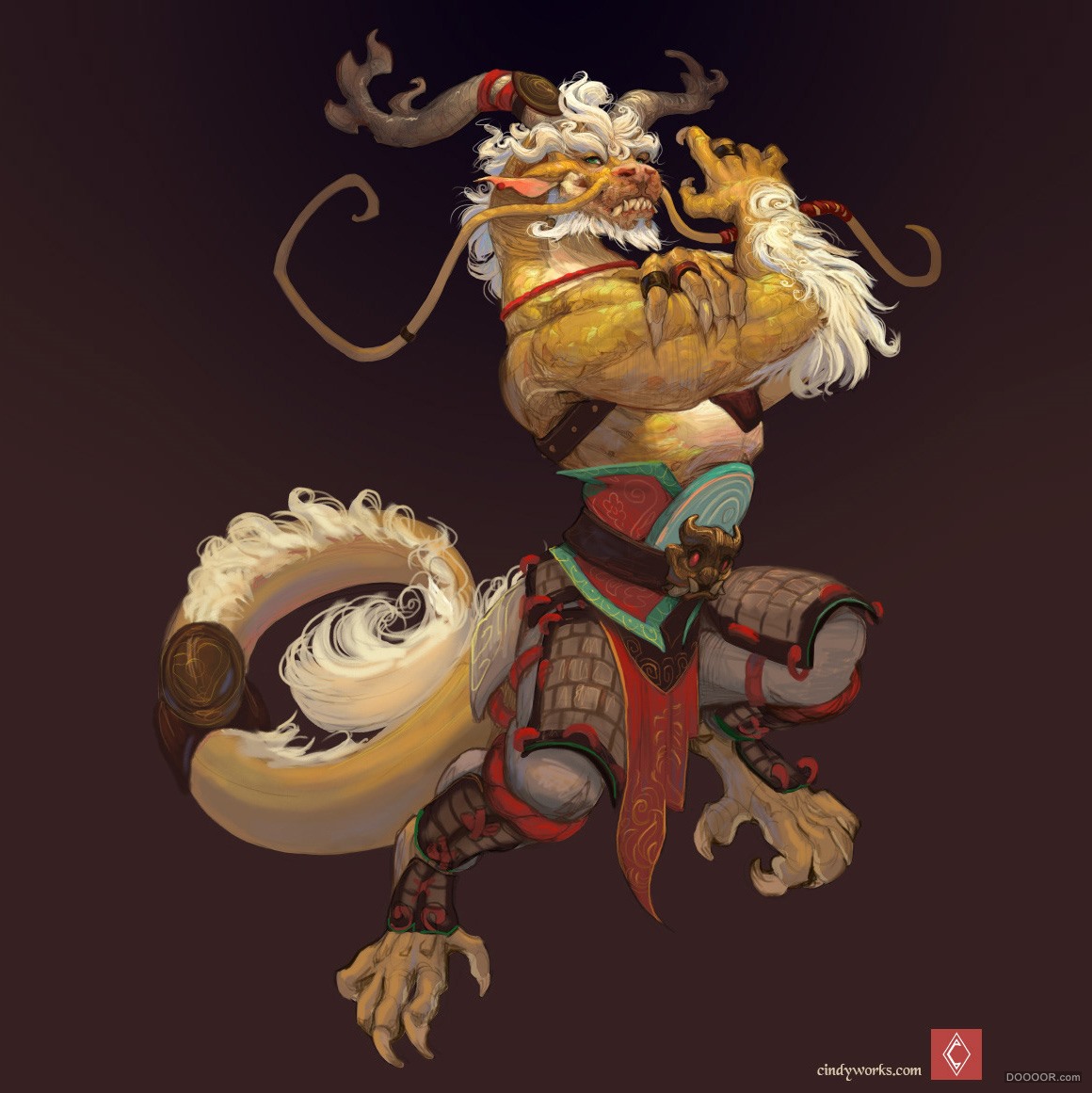 巴西Cindy Avelino动物武士角色设定 [92P] 45.jpg
