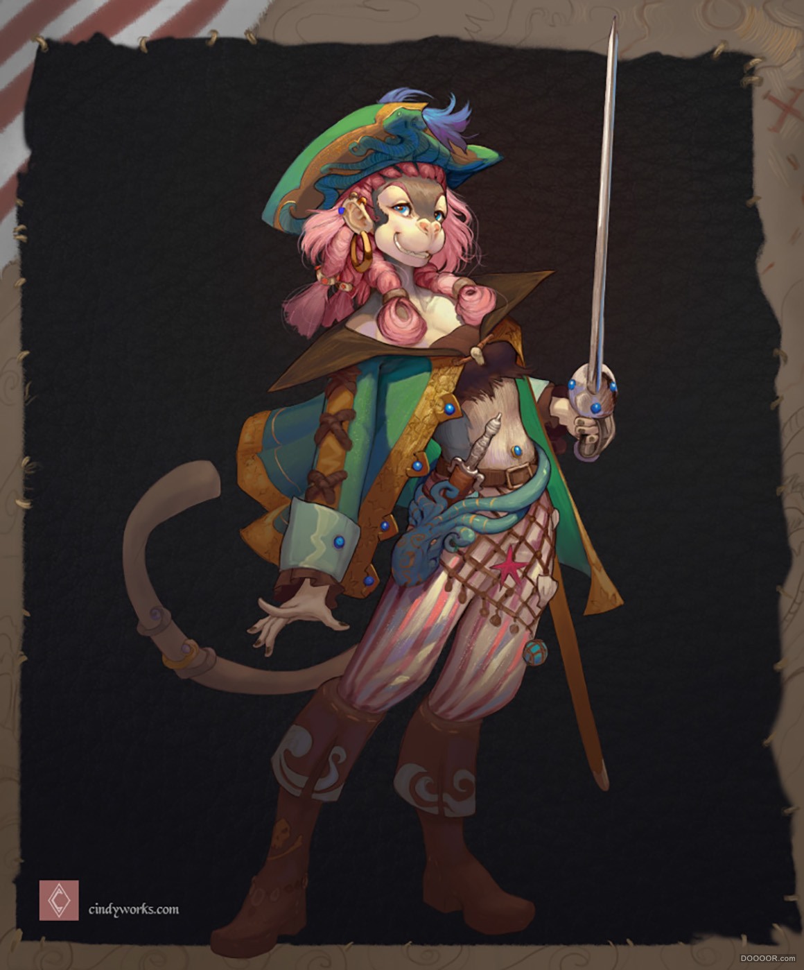 巴西Cindy Avelino动物武士角色设定 [92P] 70.jpg