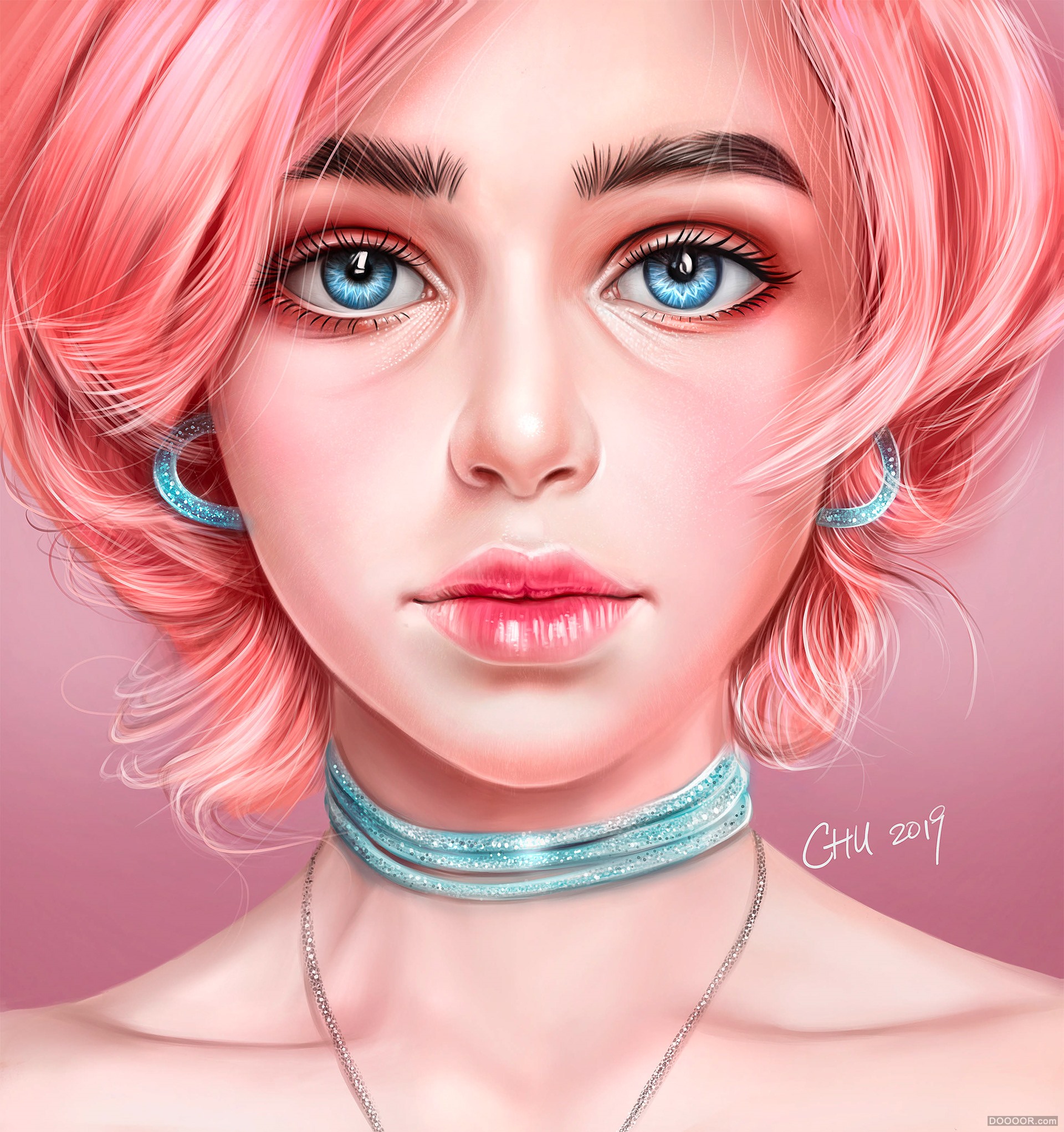 香港Vincent Chu唯美系小清新美少女插画作品 [65P] 2.jpg