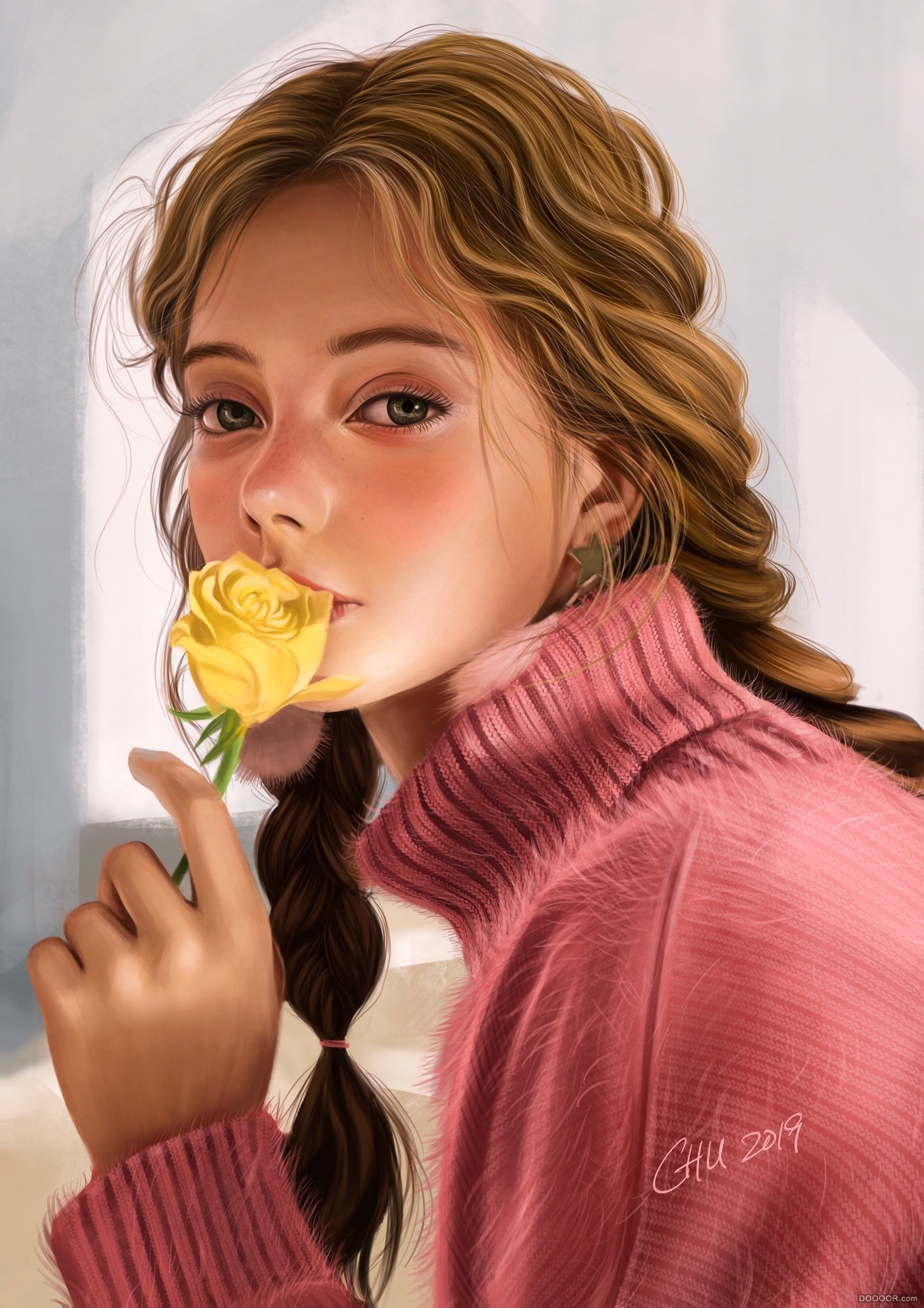香港Vincent Chu唯美系小清新美少女插画作品 [65P] 14.jpg