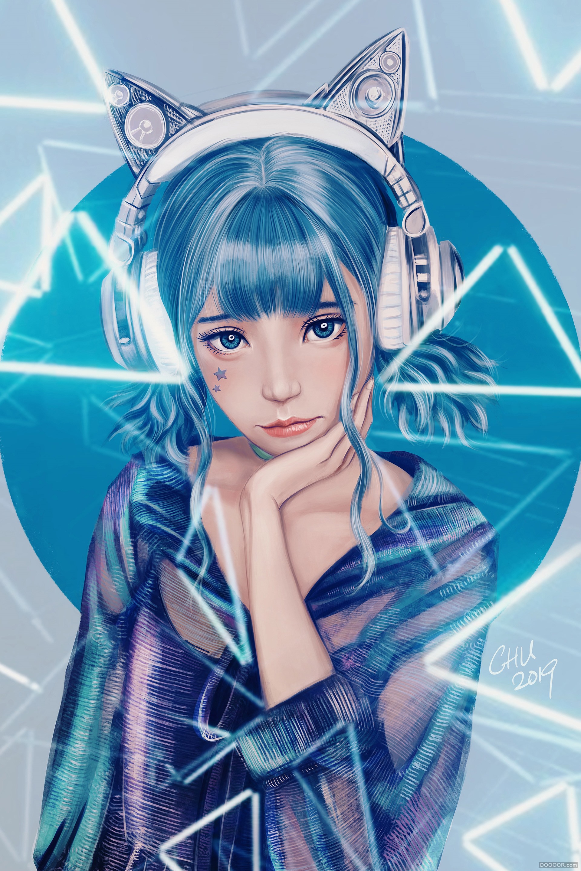 香港Vincent Chu唯美系小清新美少女插画作品 [65P] 19.jpg