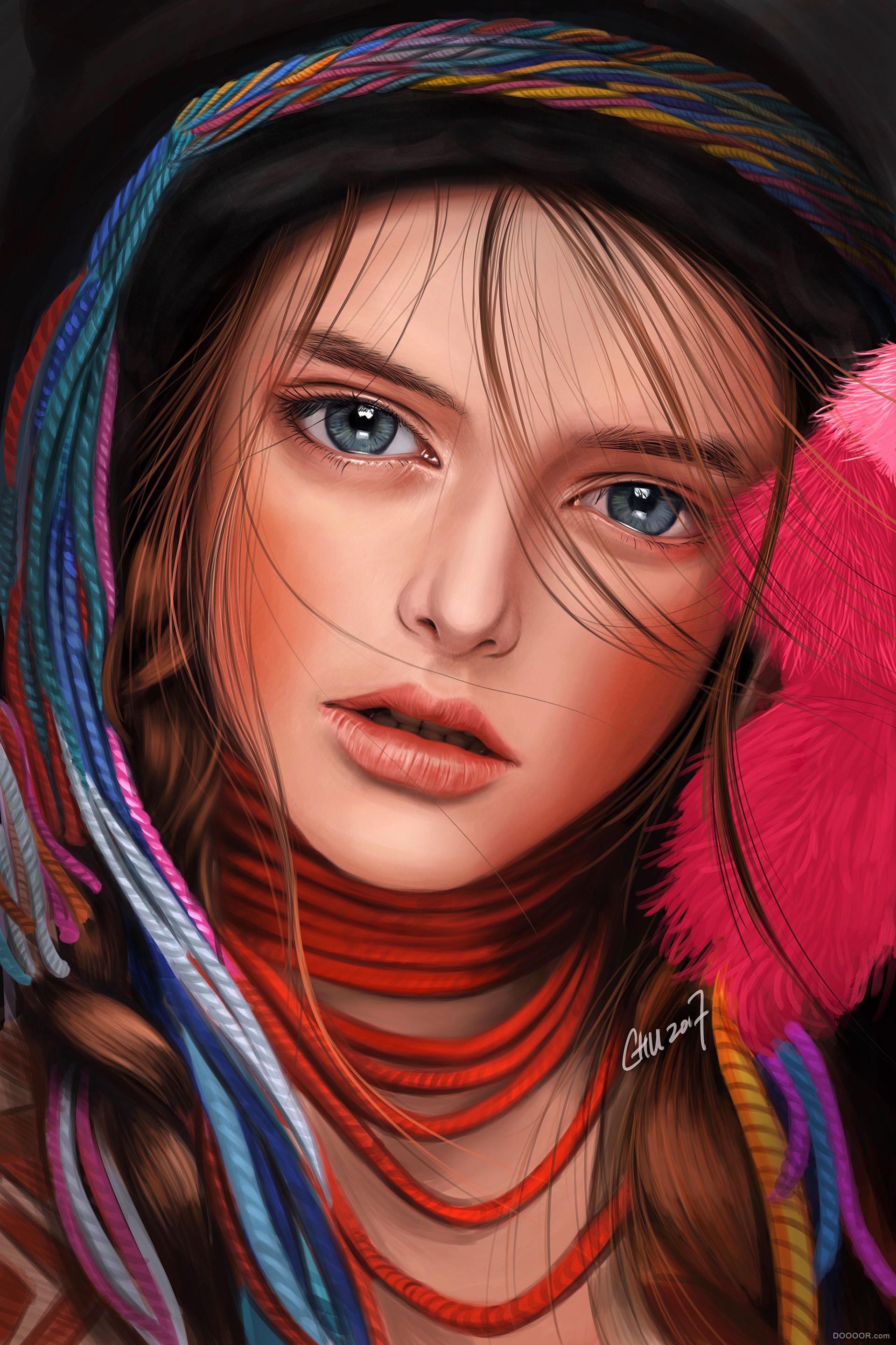 香港Vincent Chu唯美系小清新美少女插画作品 [65P] 41.jpg