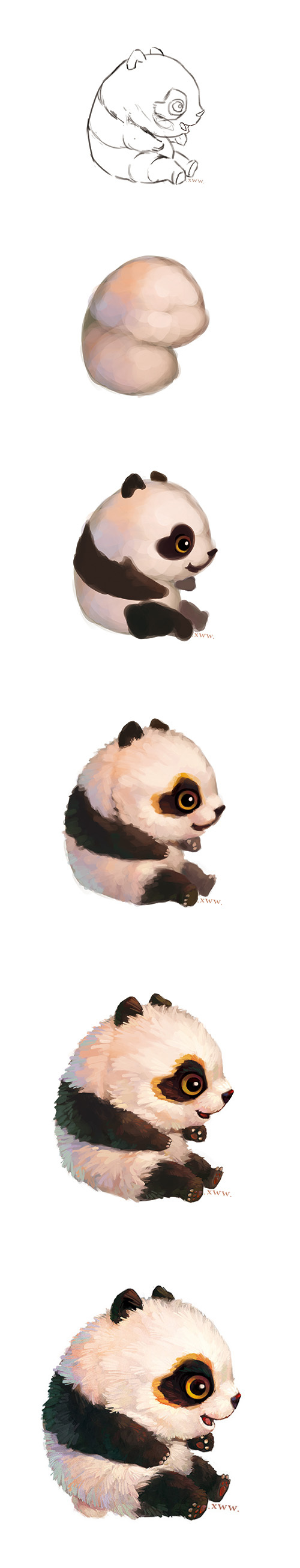 【萌宠by雪娃娃】——熊猫&amp;竹-成都-雪娃娃童画-10.jpg
