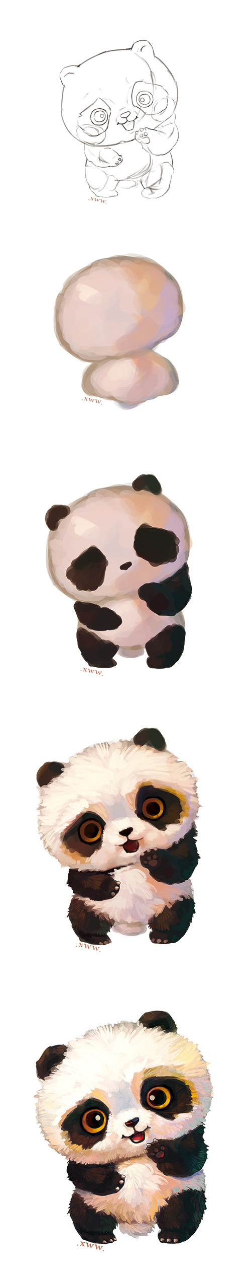 【萌宠by雪娃娃】——熊猫&amp;竹-成都-雪娃娃童画-14.jpg