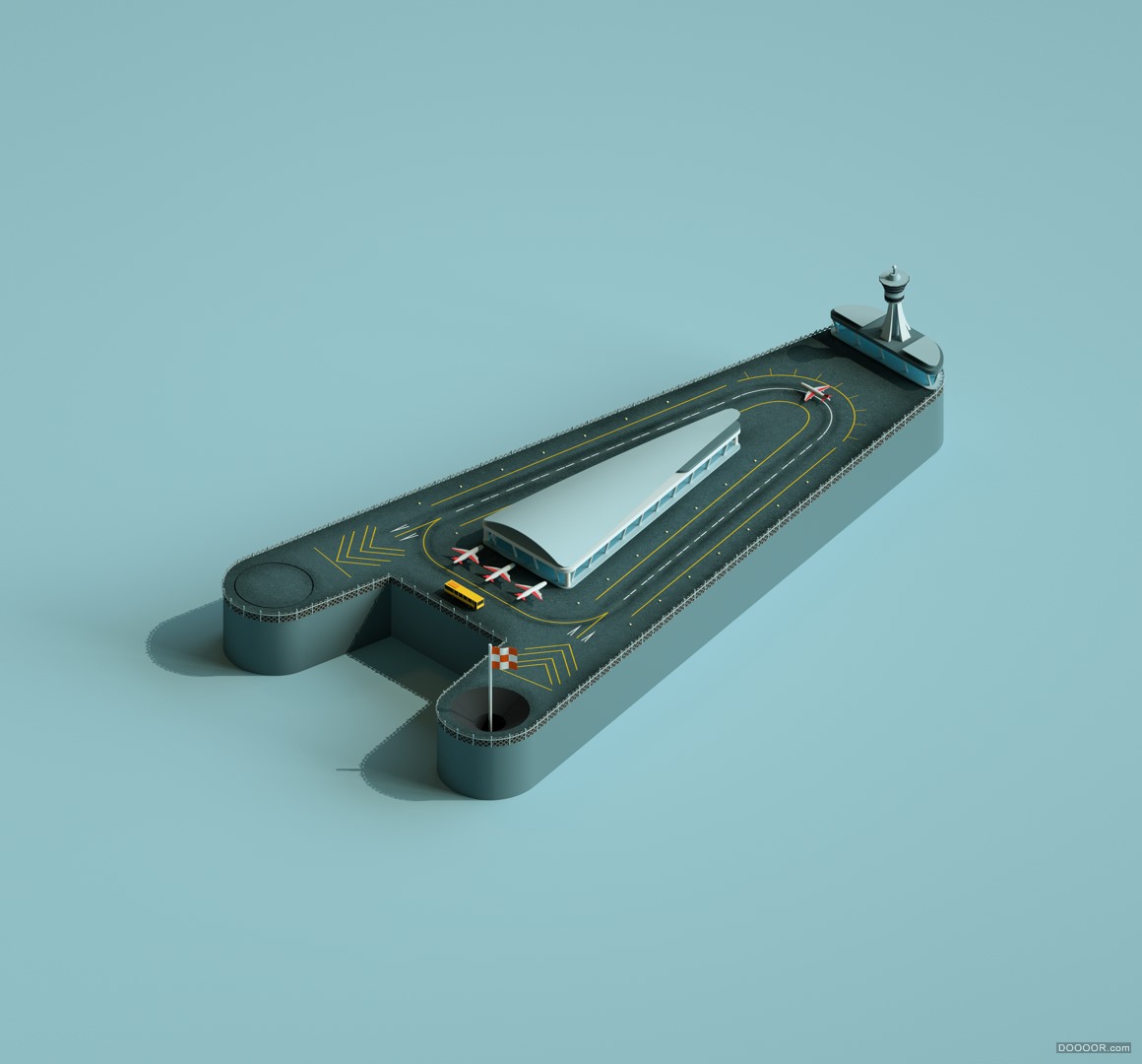 ALPHAPUTT-IOS GAME英文字母3D场景艺术字设计-英国Jonathan Lindgren [26P] (1).jpg.jpg