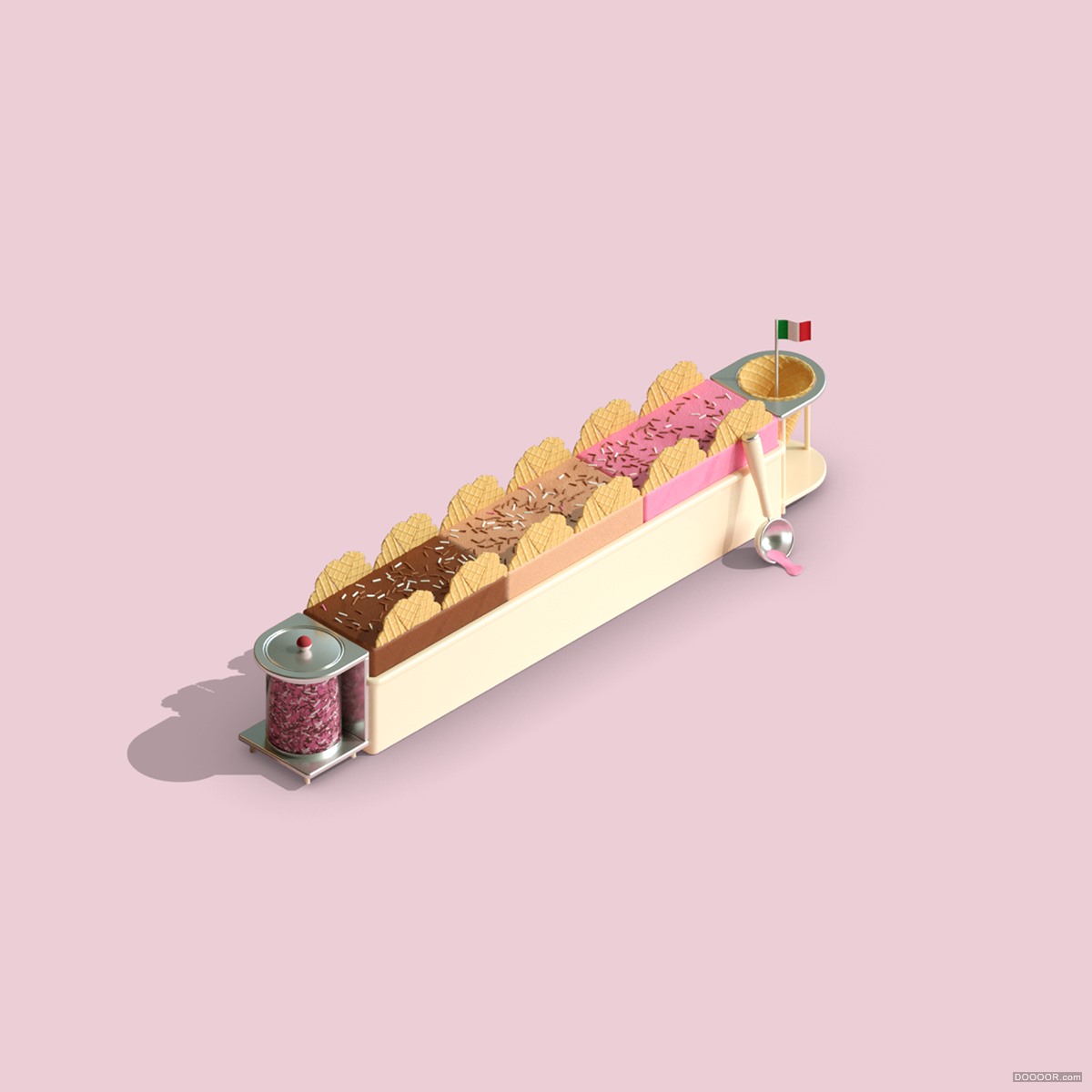 ALPHAPUTT-IOS GAME英文字母3D场景艺术字设计-英国Jonathan Lindgren [26P] (10).jpg.jpg