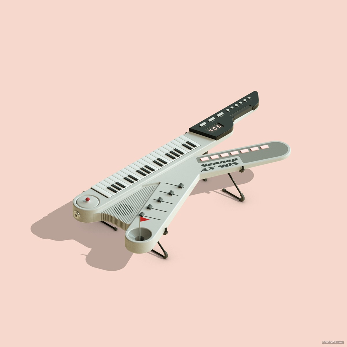 ALPHAPUTT-IOS GAME英文字母3D场景艺术字设计-英国Jonathan Lindgren [26P] (11).jpg.jpg