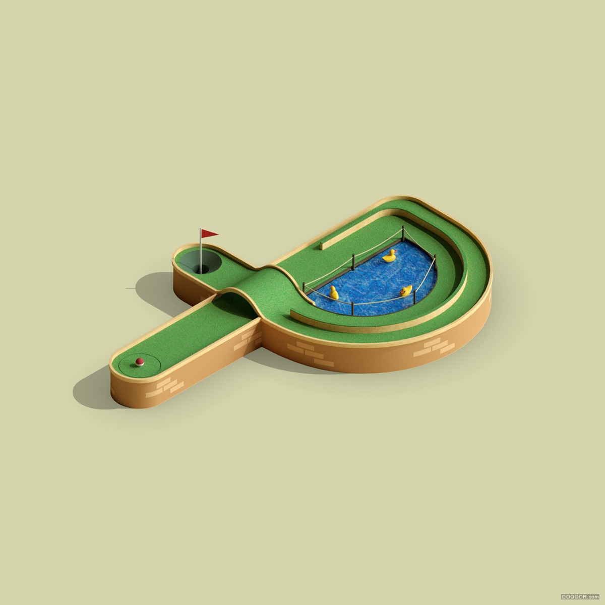 ALPHAPUTT-IOS GAME英文字母3D场景艺术字设计-英国Jonathan Lindgren [26P] (16).jpg.jpg