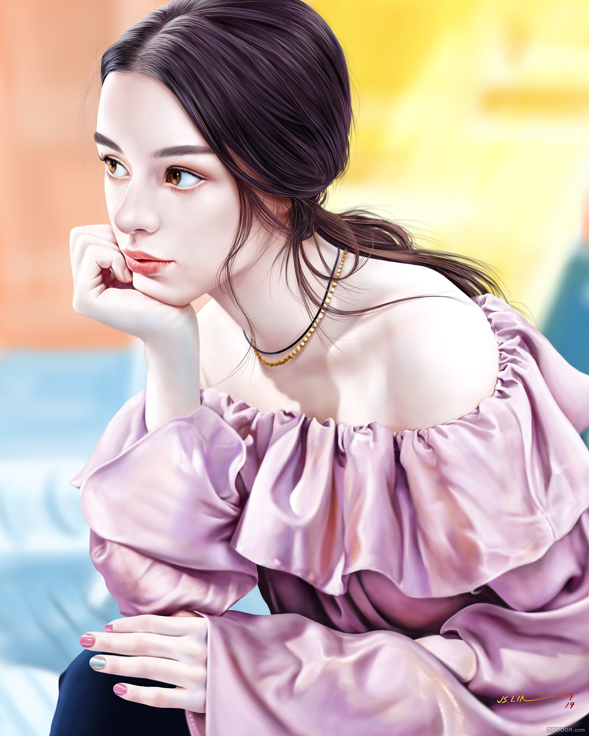 好莱坞众女星美女插画作品欣赏-韩国Jinsung Lim [107P] (6).jpg
