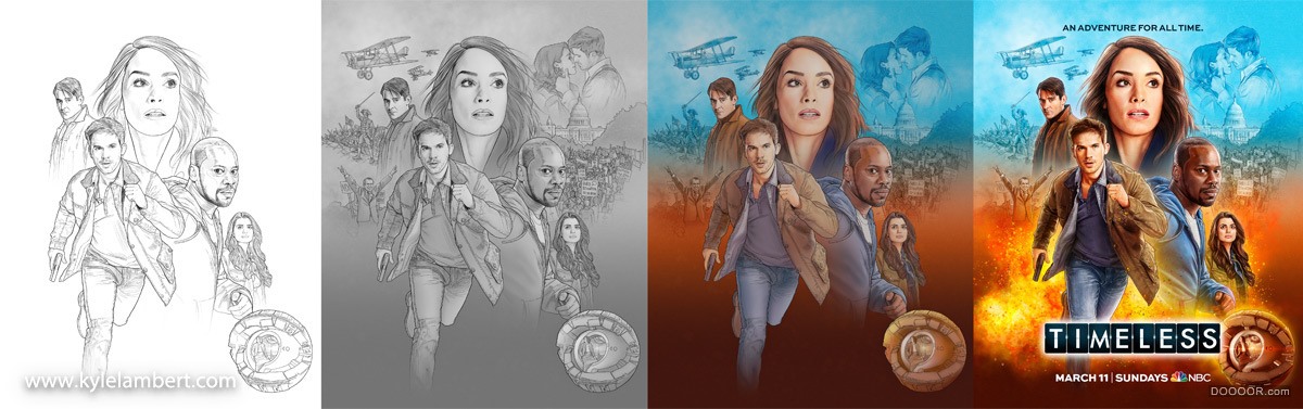 美国Kyle Lambert电影海报插画作品 [54P] (20).jpg