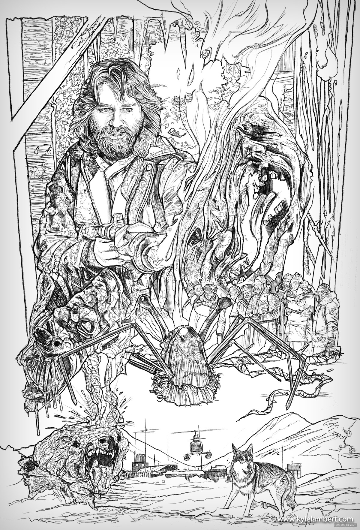美国Kyle Lambert电影海报插画作品 [54P] (24).jpg