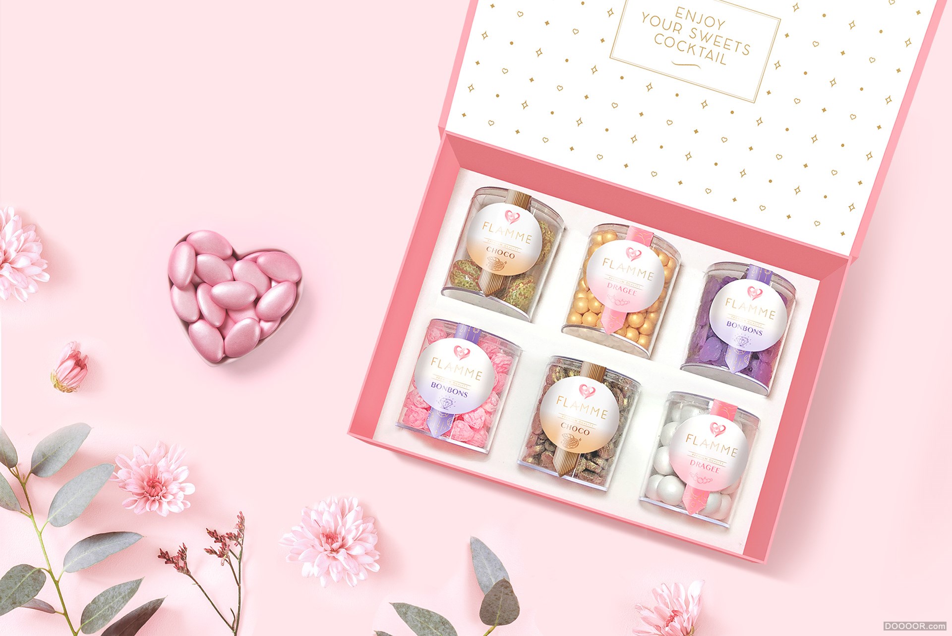 FLAMME火焰糖果鸡尾酒店插画风格品牌包装设计-俄罗斯Alice Macarova [19P] (7).jpg.jpg