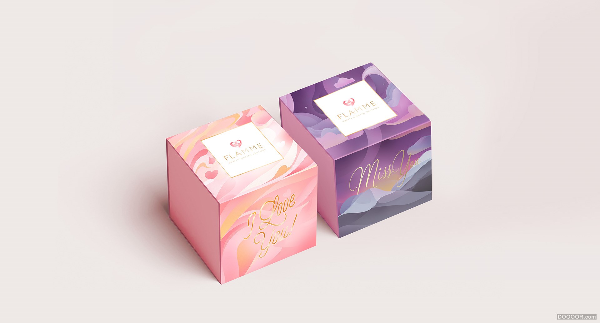FLAMME火焰糖果鸡尾酒店插画风格品牌包装设计-俄罗斯Alice Macarova [19P] (12).jpg.jpg