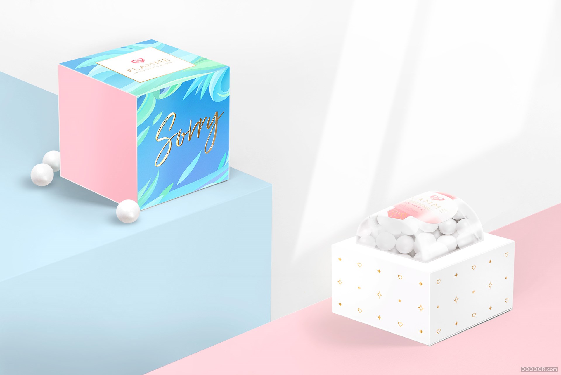FLAMME火焰糖果鸡尾酒店插画风格品牌包装设计-俄罗斯Alice Macarova [19P] (16).jpg.jpg
