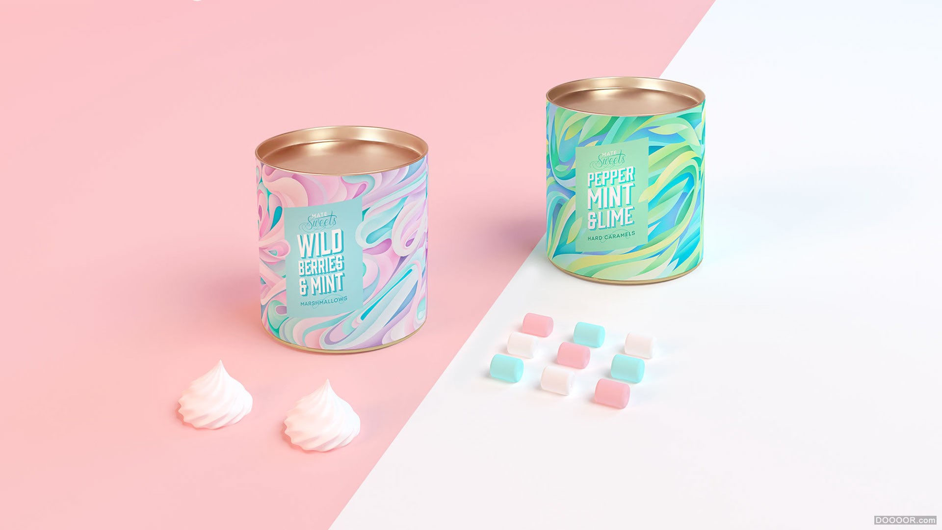 NATURHERZ &amp; JOTA LAMARQUE &amp; MATE-SWEETS三款手绘插画包装设计-俄罗斯Alice Macarova.jpg