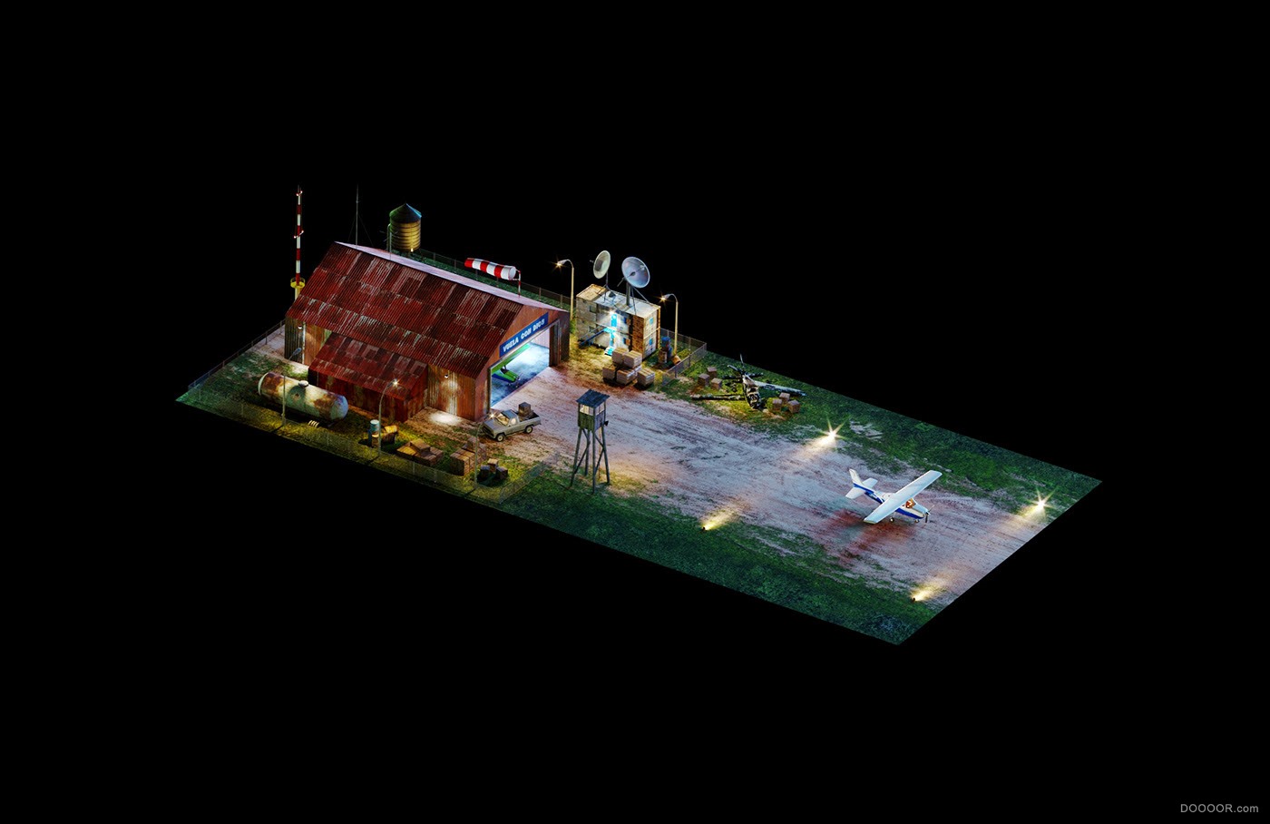 手机游戏建筑场景地图设计-俄罗斯Eugene Sidelnikov [63P] (57).jpg