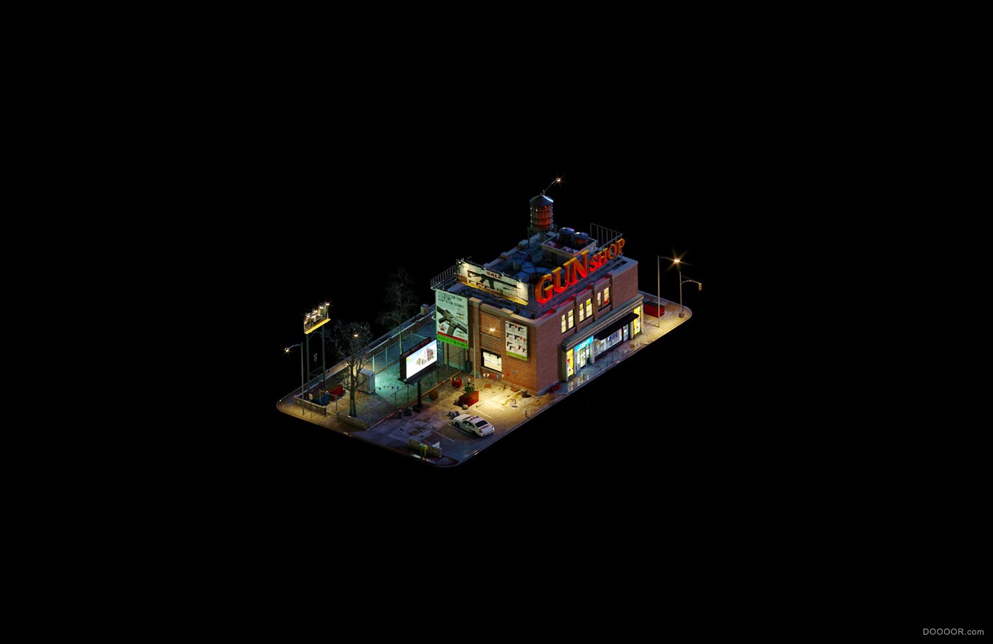 手机游戏建筑场景地图设计-俄罗斯Eugene Sidelnikov [63P] (59).jpg