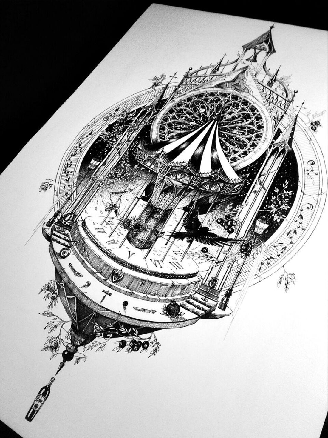 俄罗斯Neimen Jaidde分毫毕现纹身意思墨水针管插画 [85P] 42.jpg