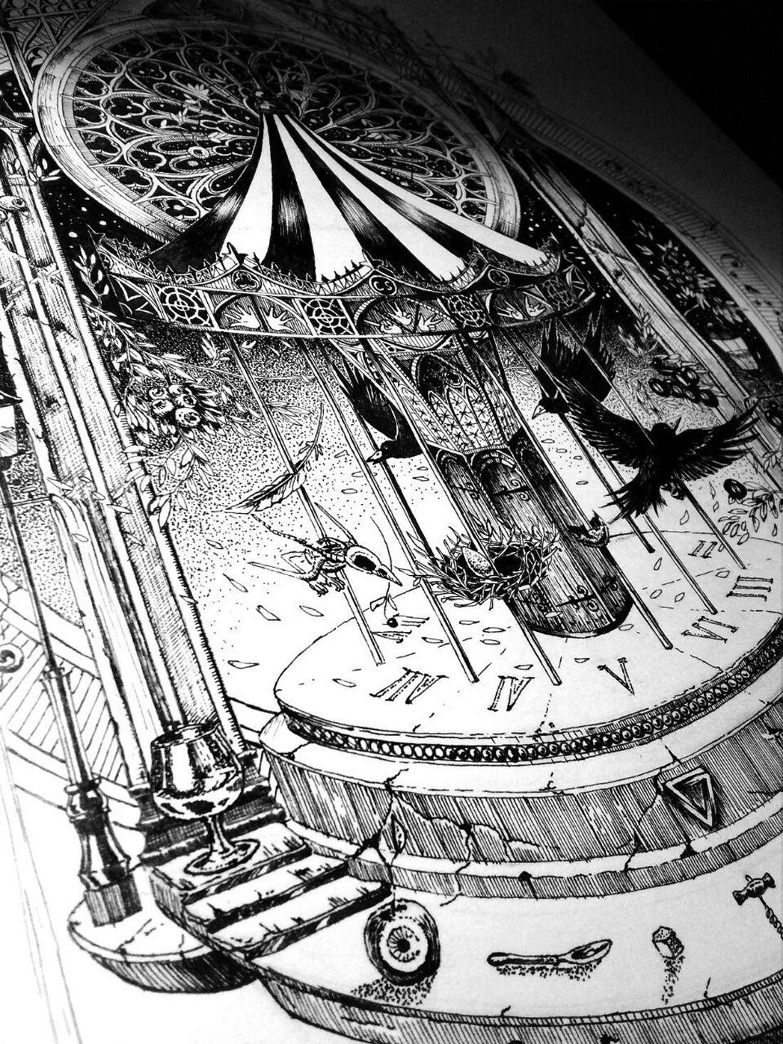 俄罗斯Neimen Jaidde分毫毕现纹身意思墨水针管插画 [85P] 45.jpg