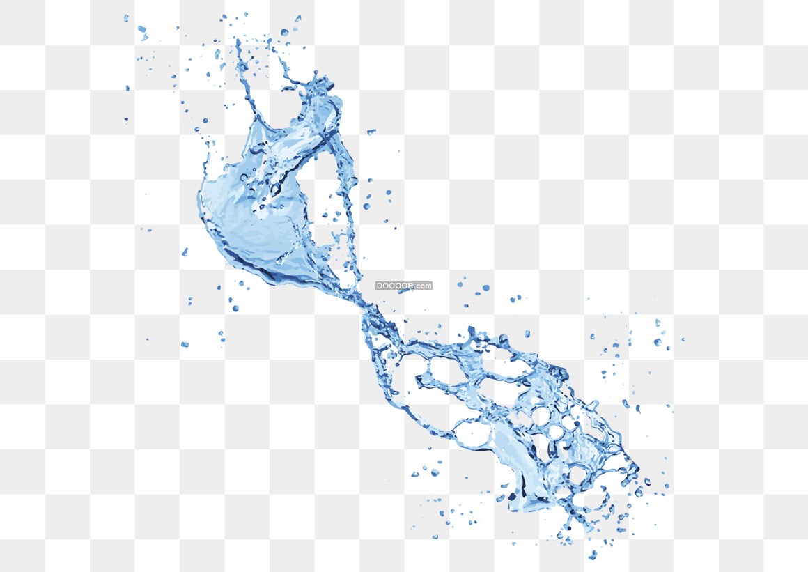 00137_清澈的水流弥漫在空中形成一副抽象画作.jpg