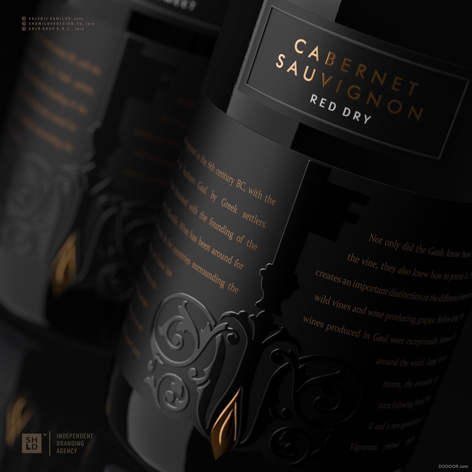 摩尔多瓦共和国SHUMI LOVE DESIGN Branding Agency (TM)品牌洋酒包装设计作品 [92P] 1.jpg