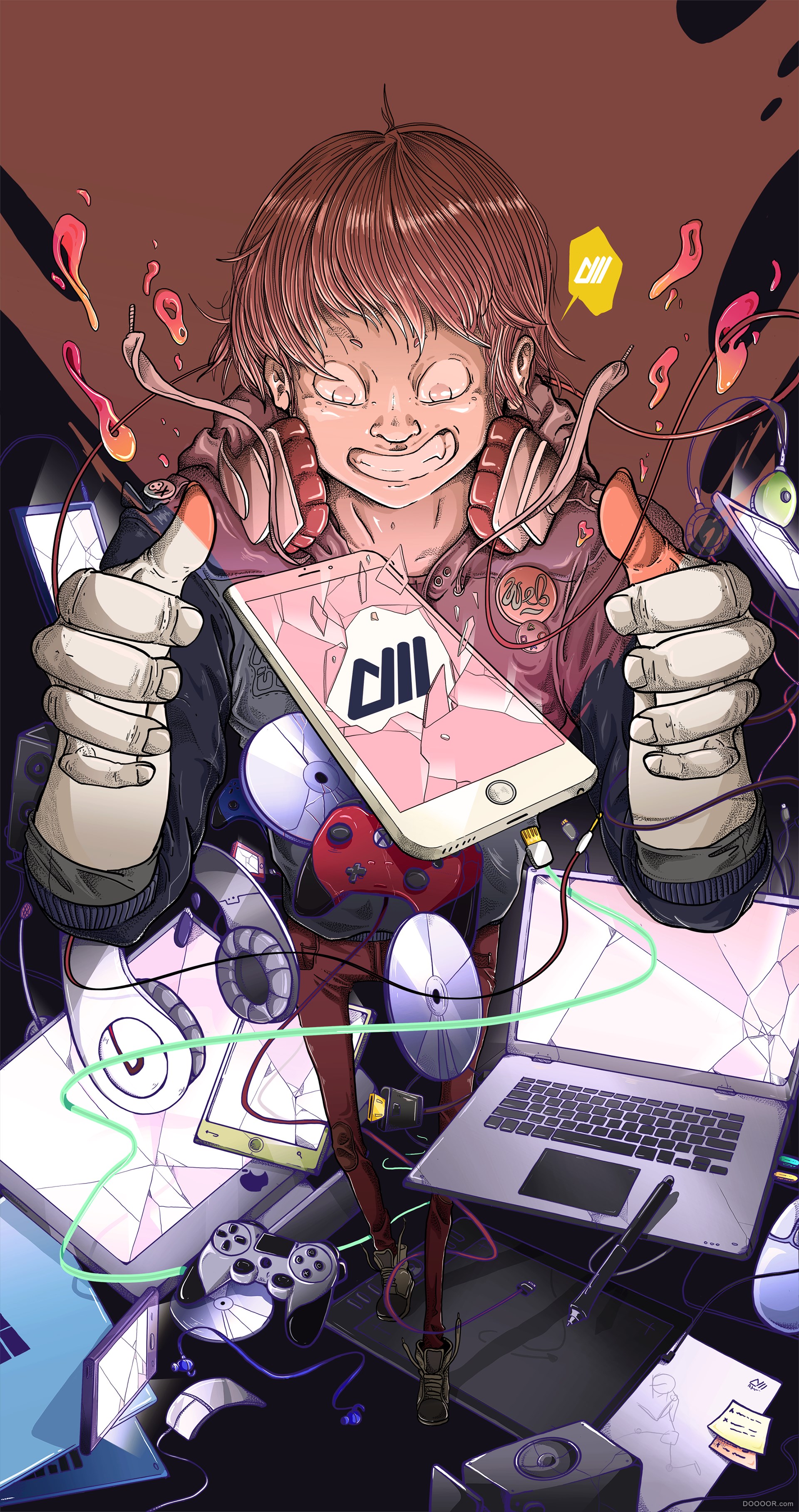 秘鲁MUTE  Nathaniel Rueda插画作品欣赏 [49P] 3.jpg