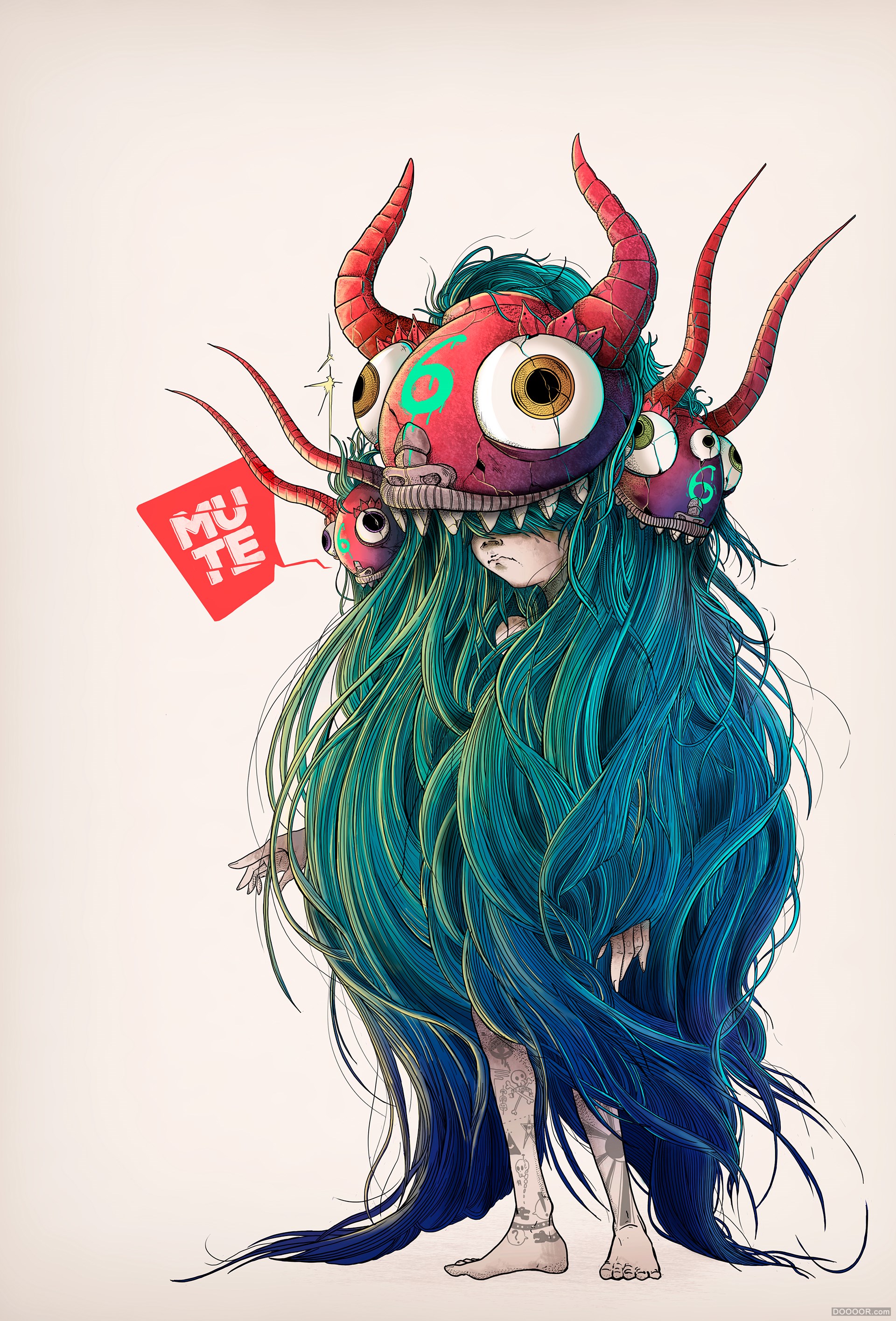 秘鲁MUTE  Nathaniel Rueda插画作品欣赏 [49P] 4.jpg