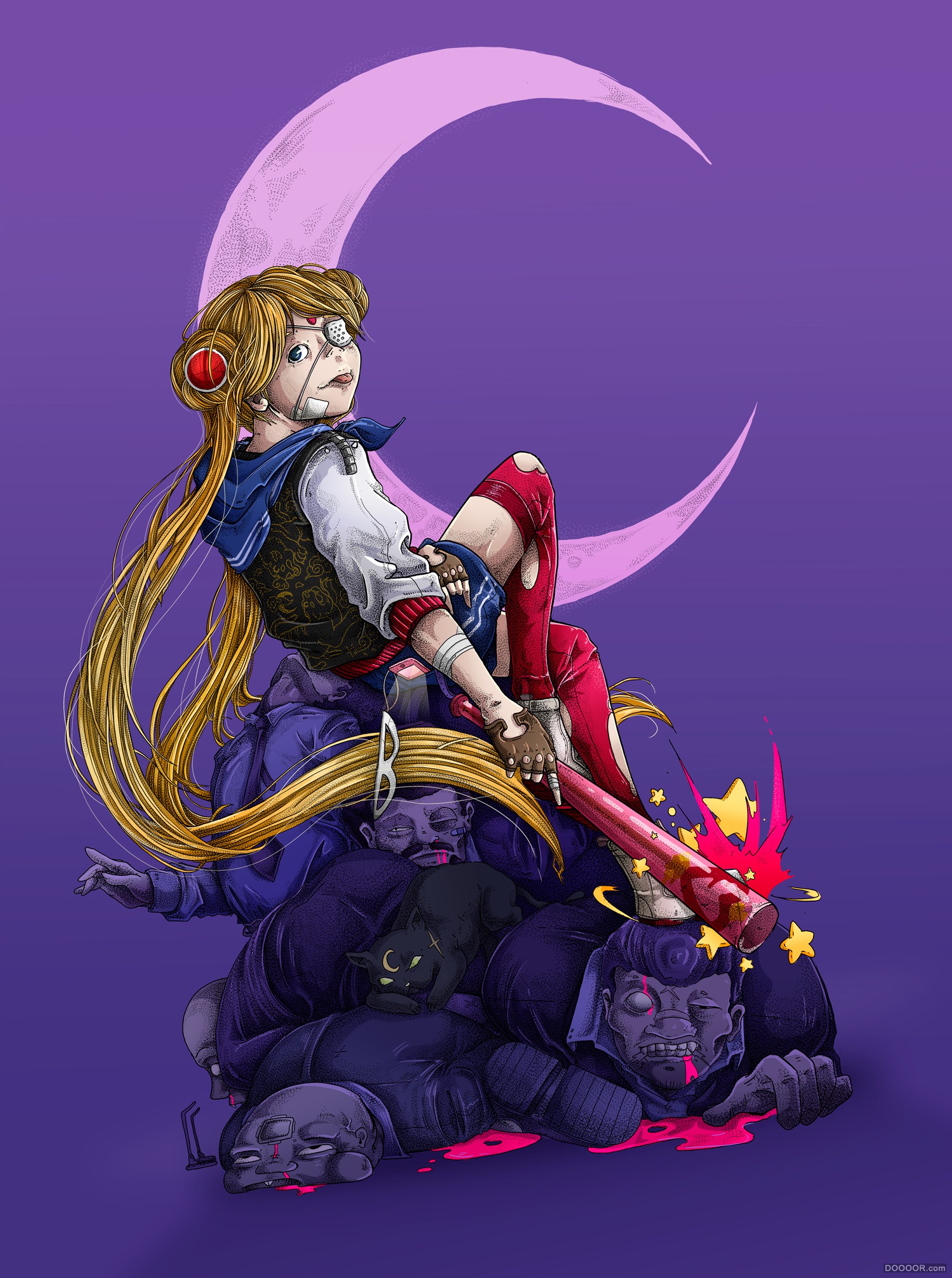 秘鲁MUTE  Nathaniel Rueda插画作品欣赏 [49P] 6.jpg
