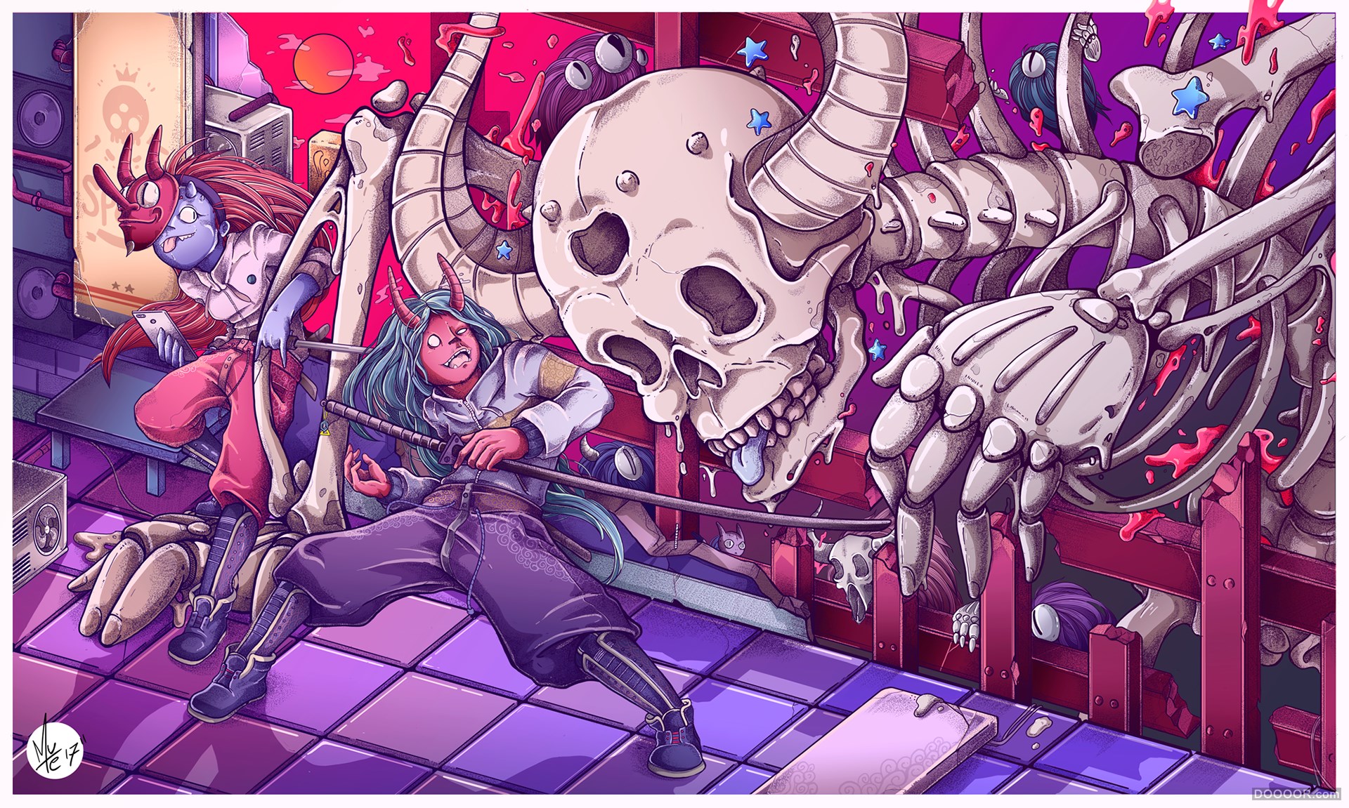 秘鲁MUTE  Nathaniel Rueda插画作品欣赏 [49P] 14.jpg