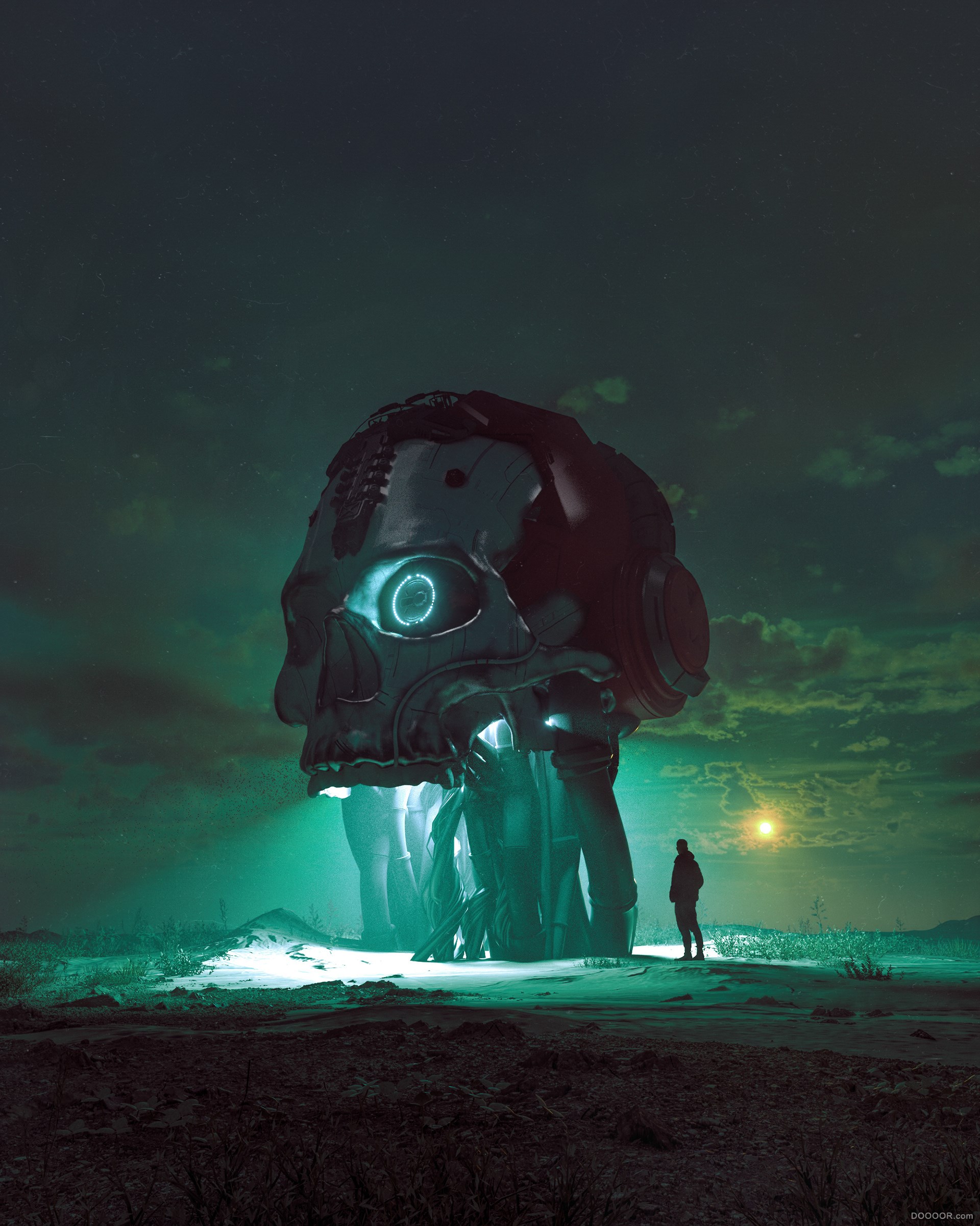 脑洞远古硬科幻设定插画作品-美国beeple (mike winkelmann)  [165P] 107.jpg