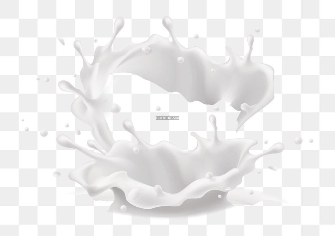 Top view of milk splash 834490 Vector Art at Vecteezy