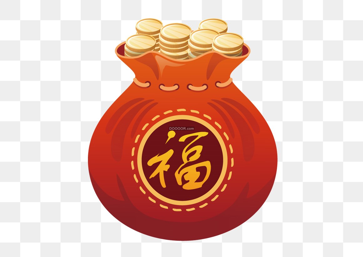 中国风红色福袋里面装着金币高清png素材 免抠png素材 手机版 Powered By Discuz