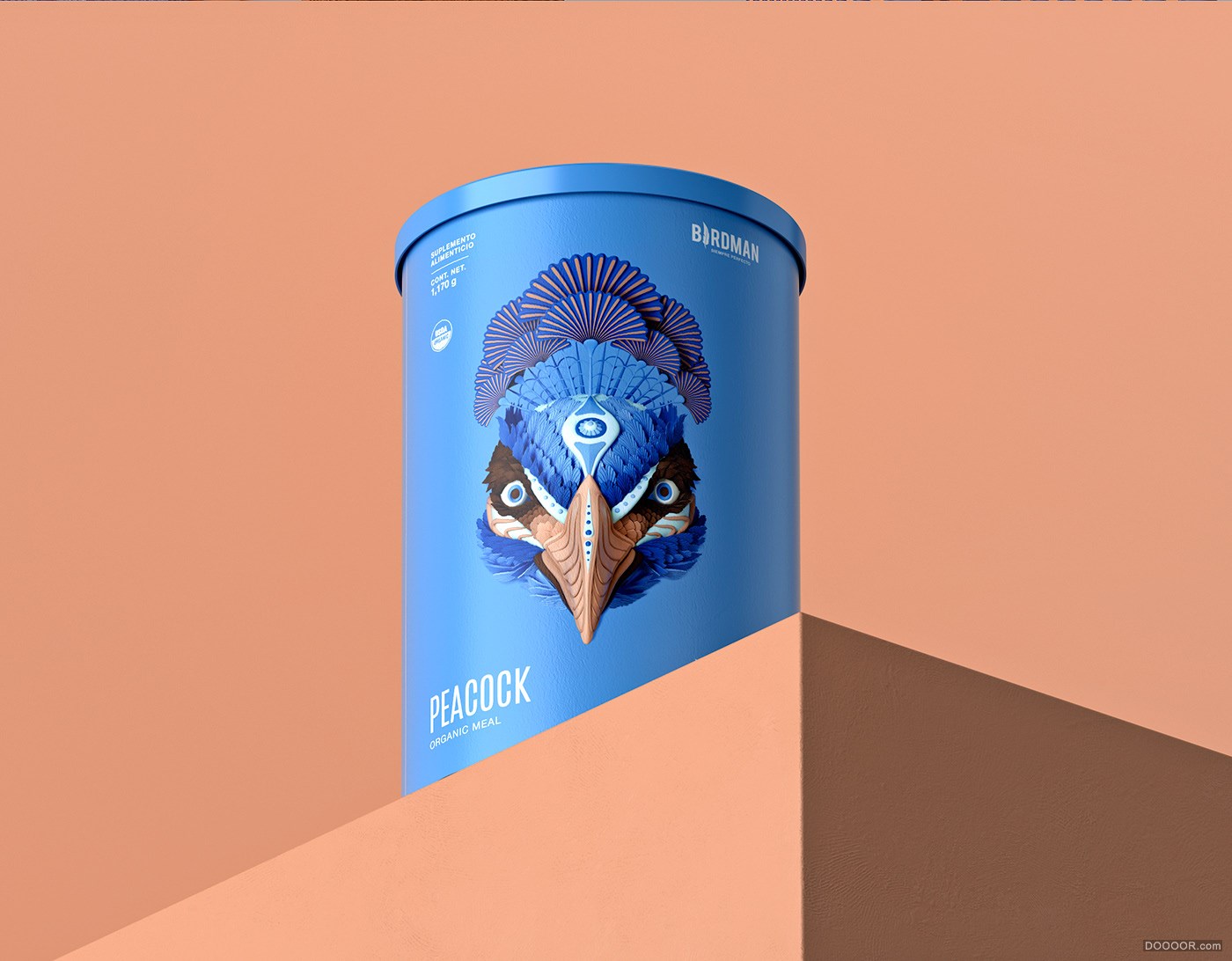 BIRDMAN“鸟人”鸟类头像插画植物蛋白包装罐设计-乌克兰Tough Slate Design [31P] (15.jpg