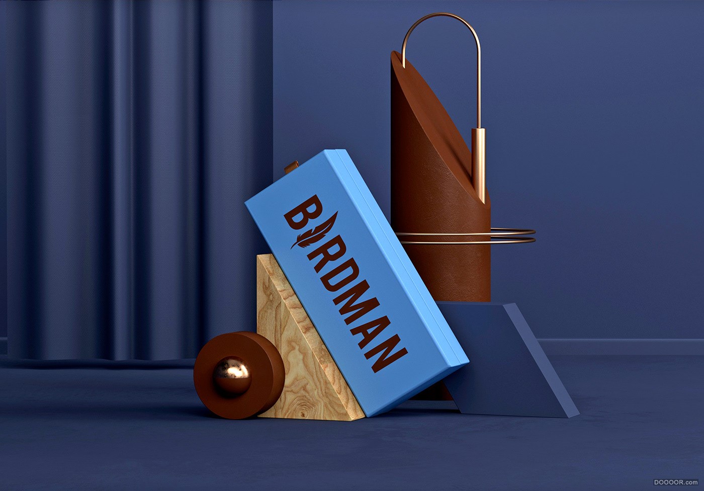 BIRDMAN“鸟人”鸟类头像插画植物蛋白包装罐设计-乌克兰Tough Slate Design [31P] (17.jpg