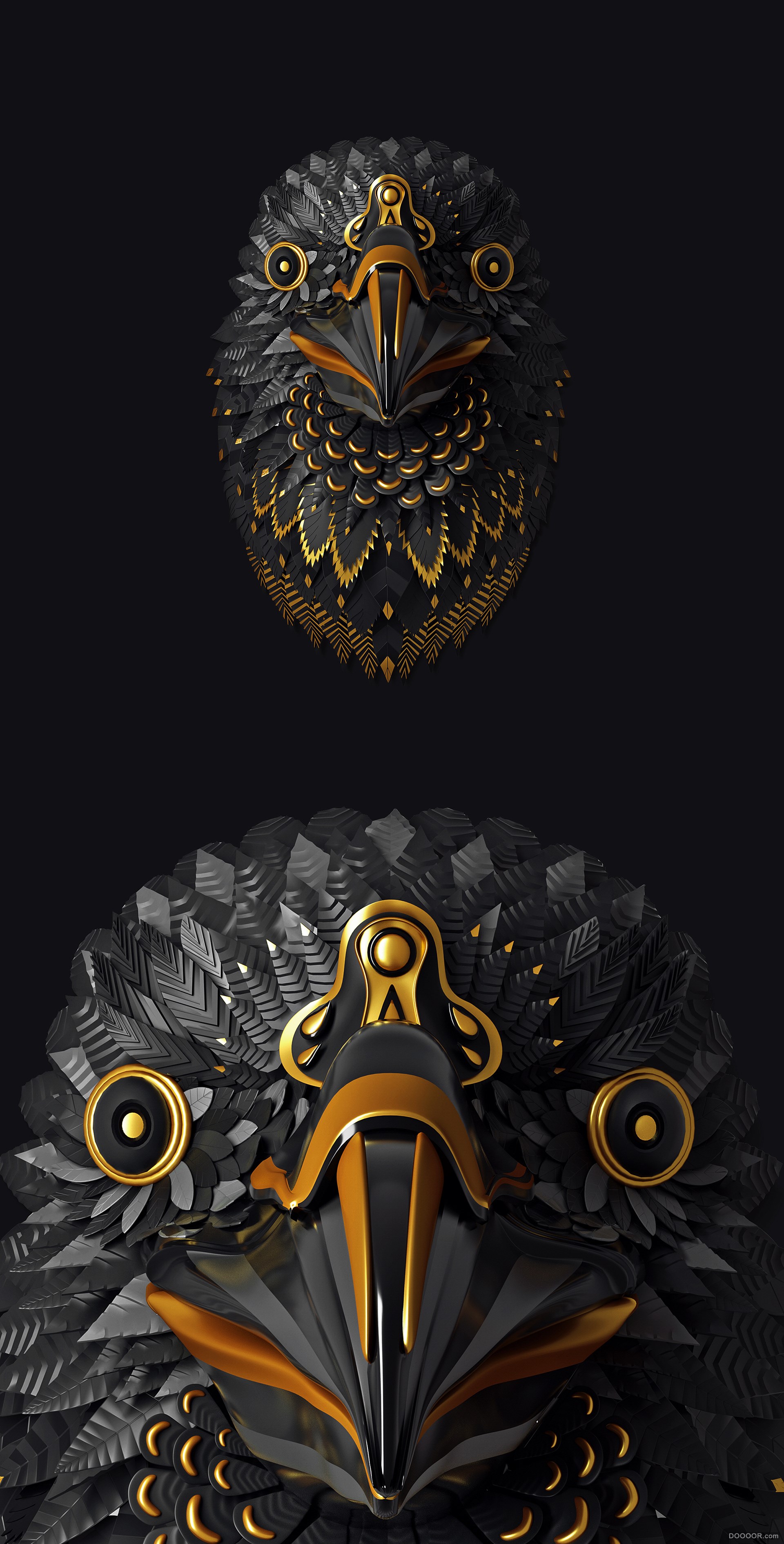 BIRDMAN“鸟人”鸟类头像插画植物蛋白包装罐设计-乌克兰Tough Slate Design [31P] (28.jpg